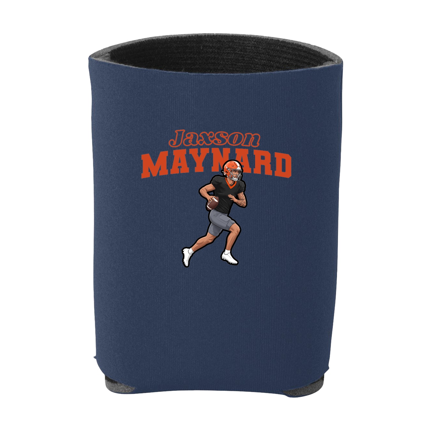 Can Holder — Name Arch in Navy