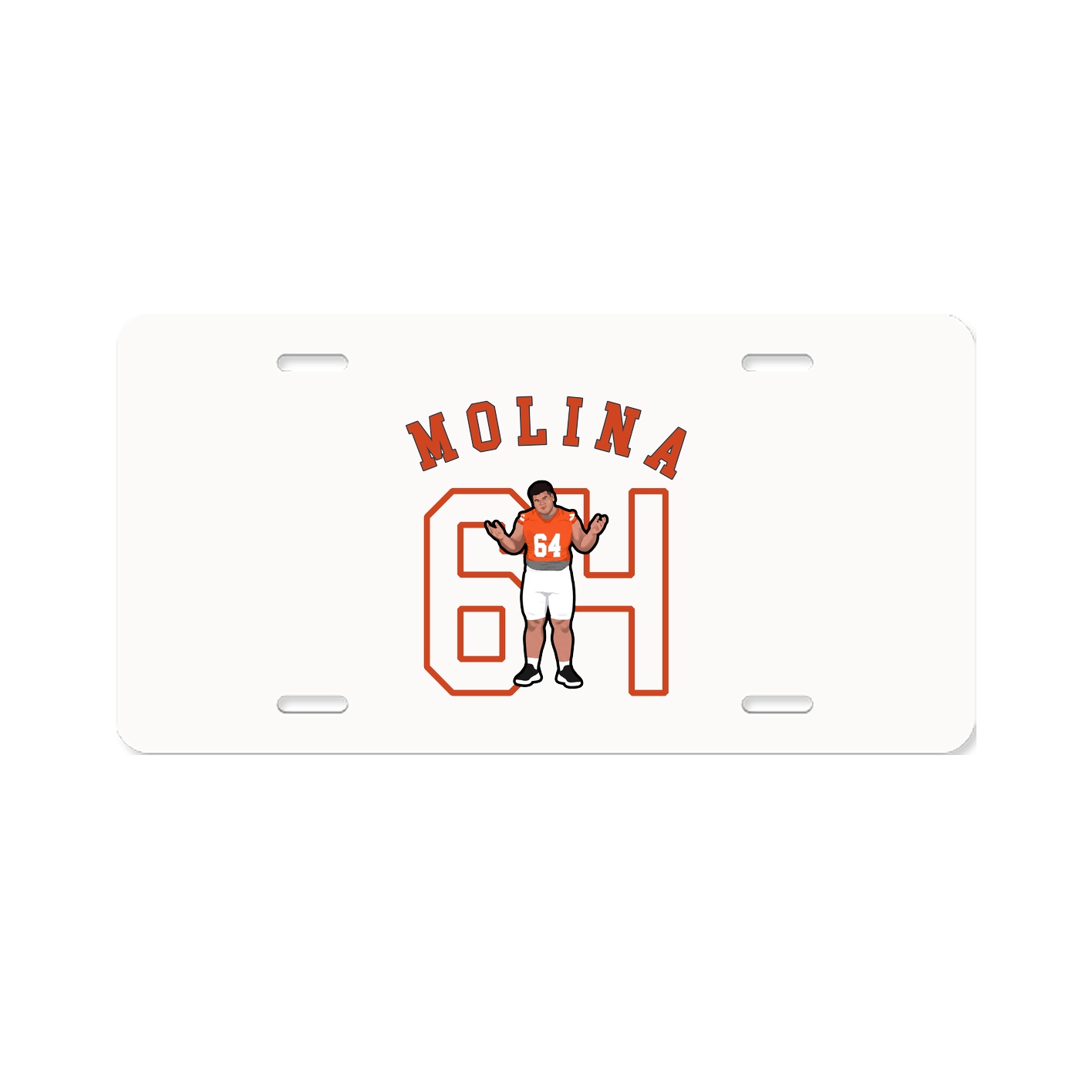 License Plate — Shirsey Arch in Classic