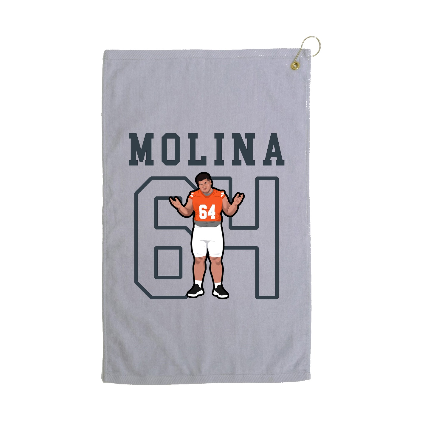 Golf Towel — Shirsey in Grey