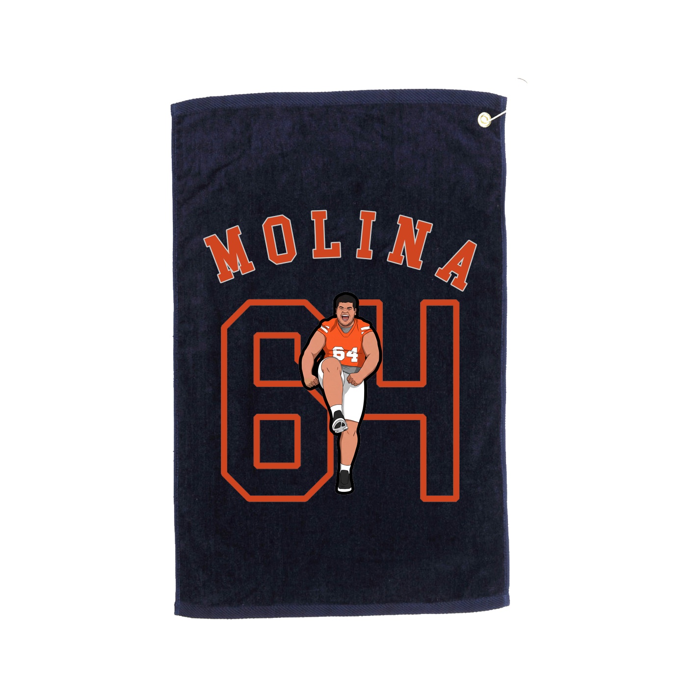 Golf Towel — Shirsey Arch in Navy