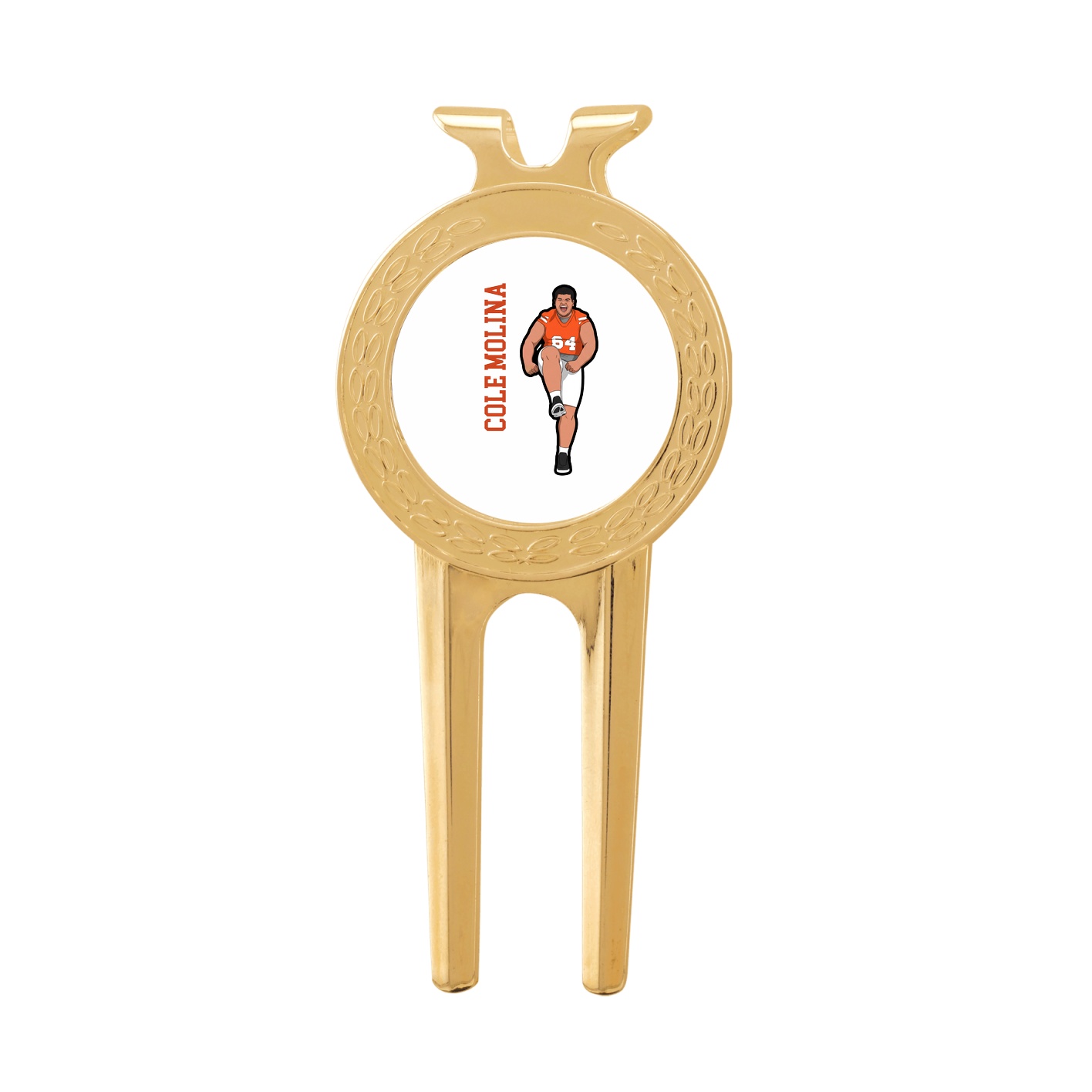 Divot Tool with Ball Marker — Name Vertical in Classic