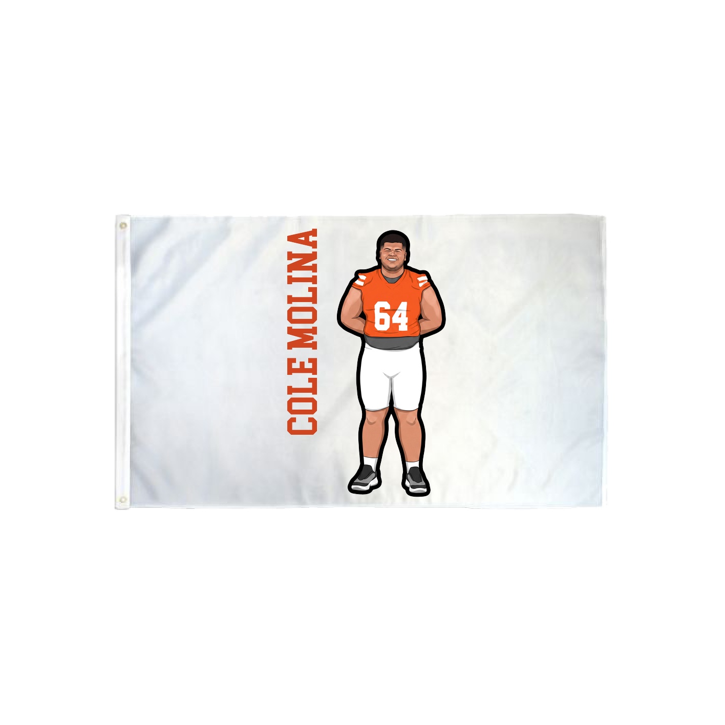 3x5 Flag — Name Vertical in Classic