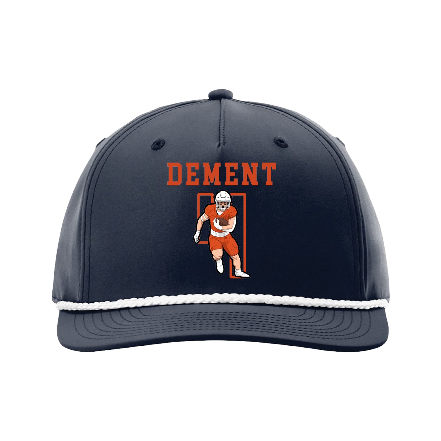 Five-Panel Classic Rope Cap — Shirsey in Navy