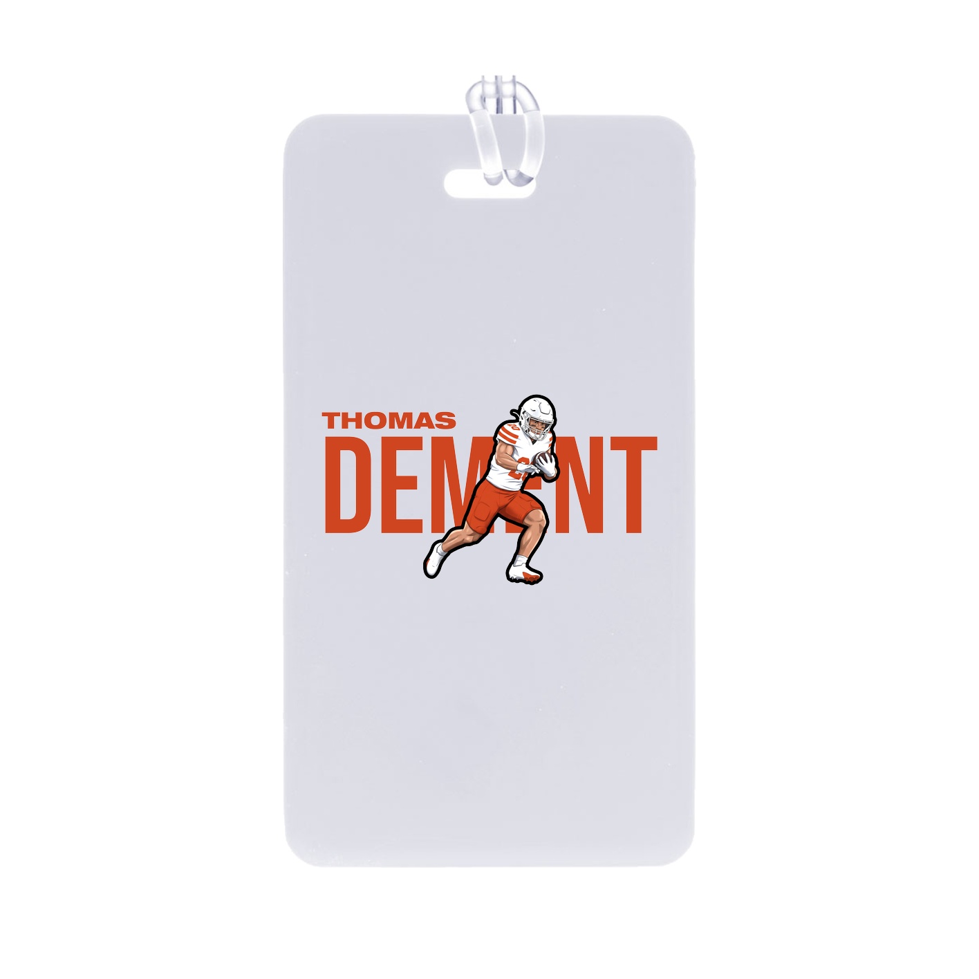 Bag Tag — Player Name in Classic