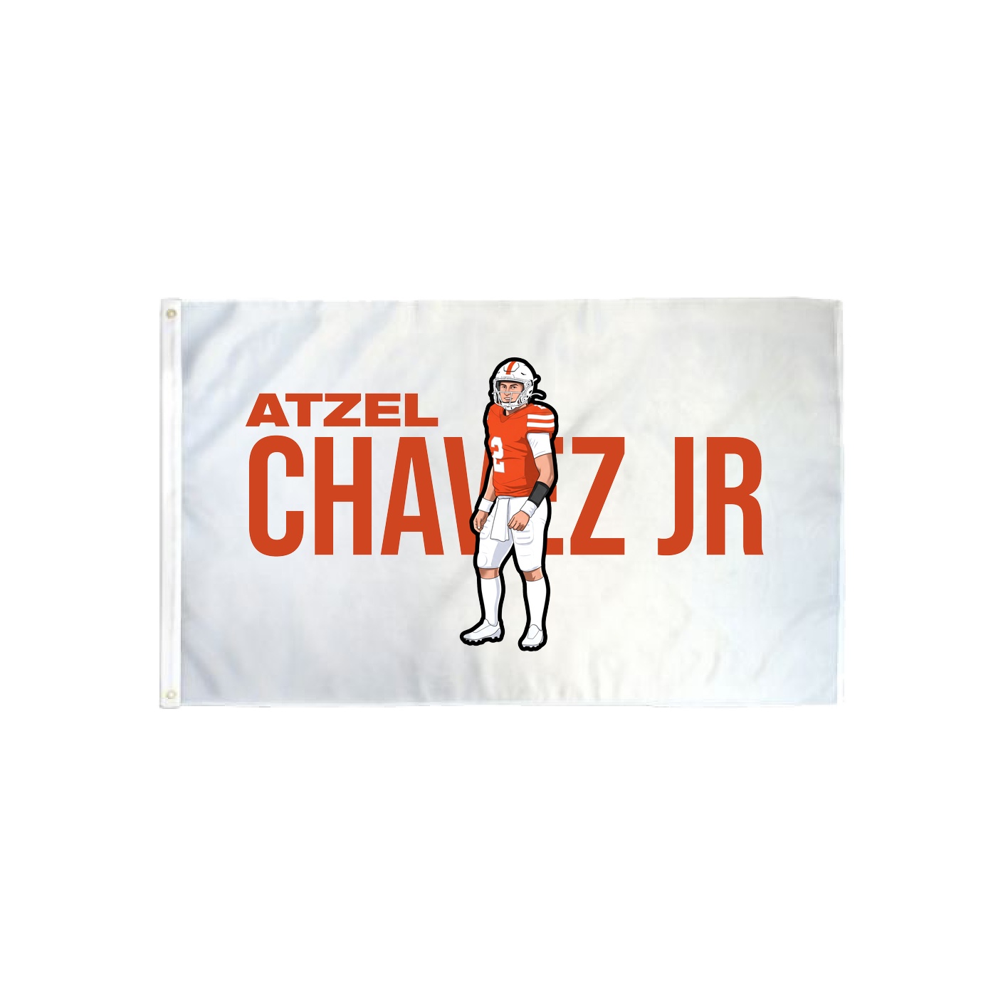 3x5 Flag — Player Name in Classic