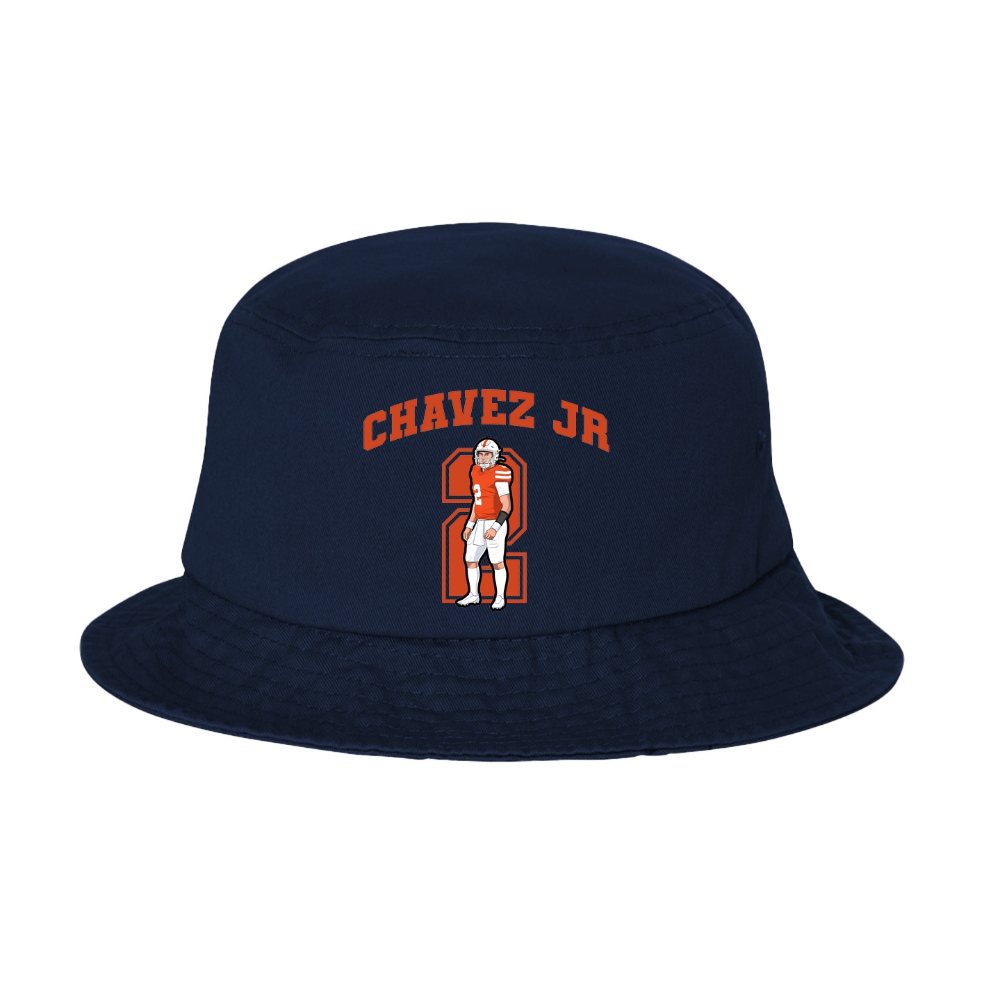 Bucket Cap — Number in Navy
