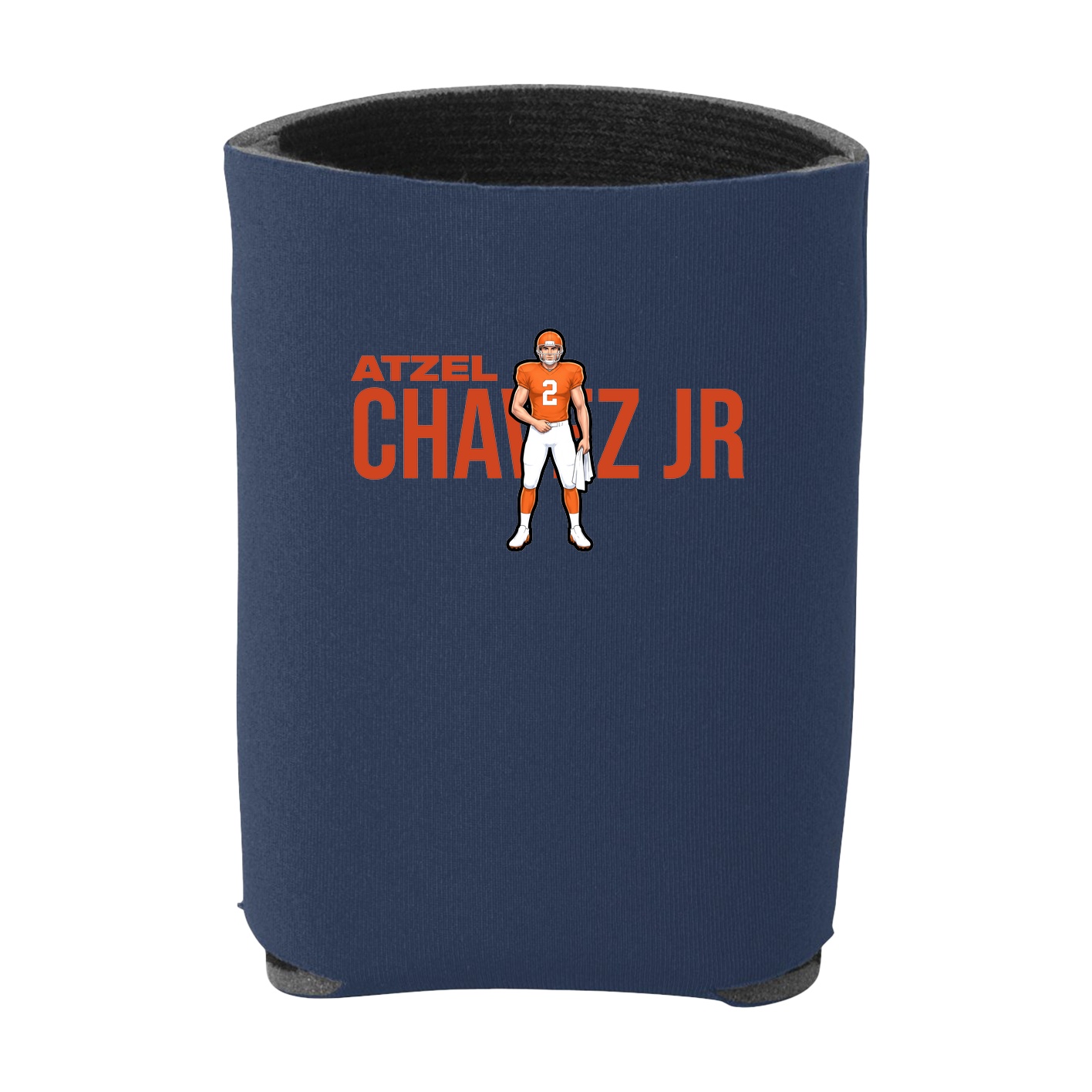 Can Holder — Player Name in Navy