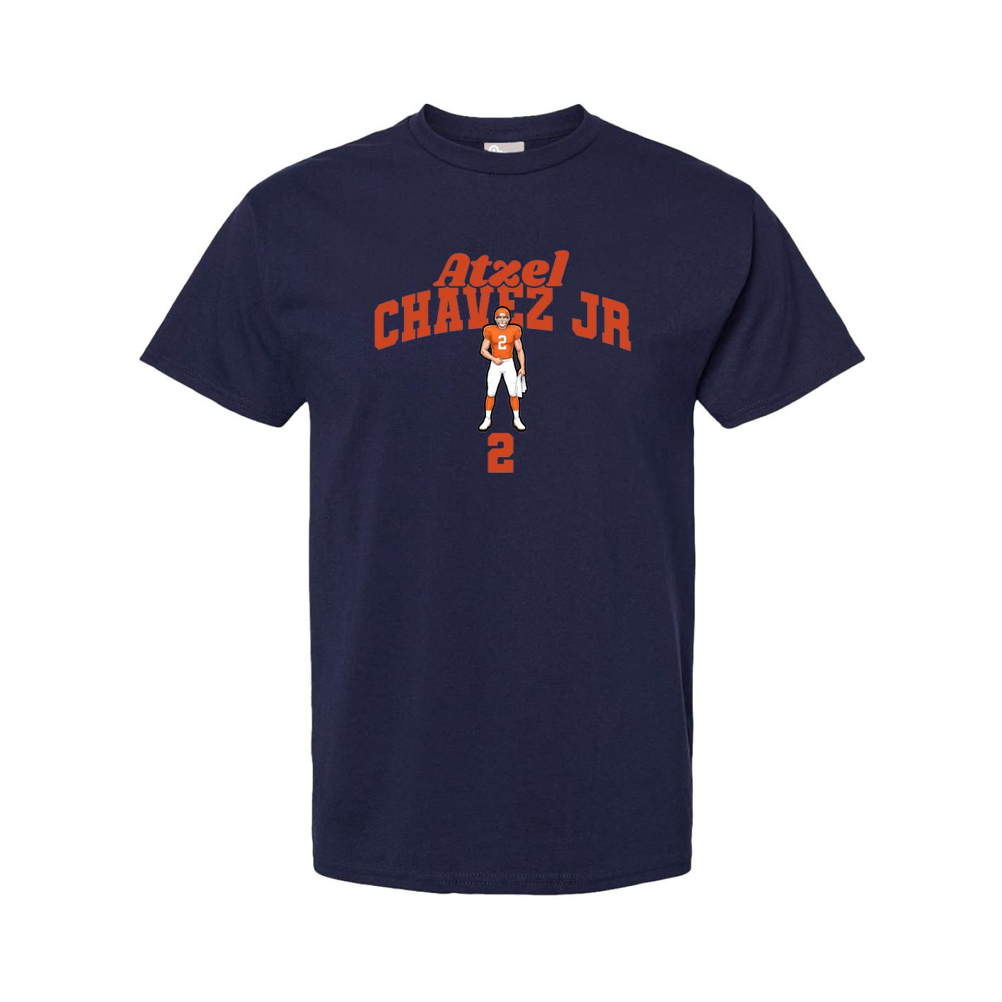 Youth Tee — Signature Arch in Navy
