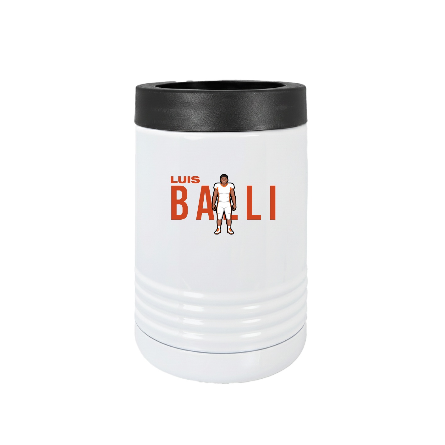 Beverage Holder — Player Name in White