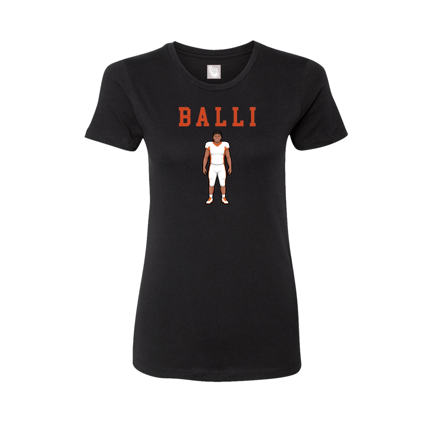 Fitted Women's Tee — Shirsey in Black