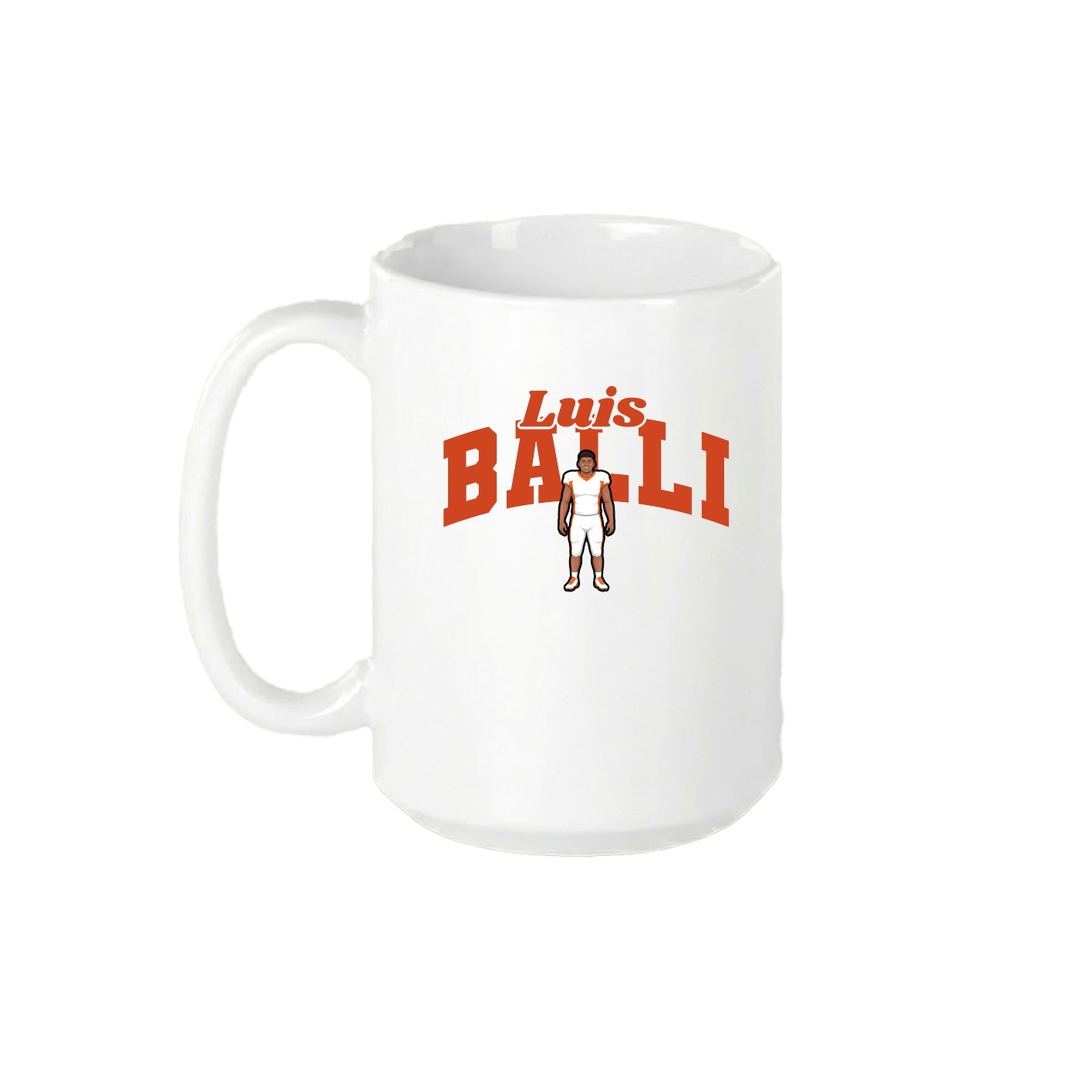 15oz Coffee Mug — Signature Arch in White