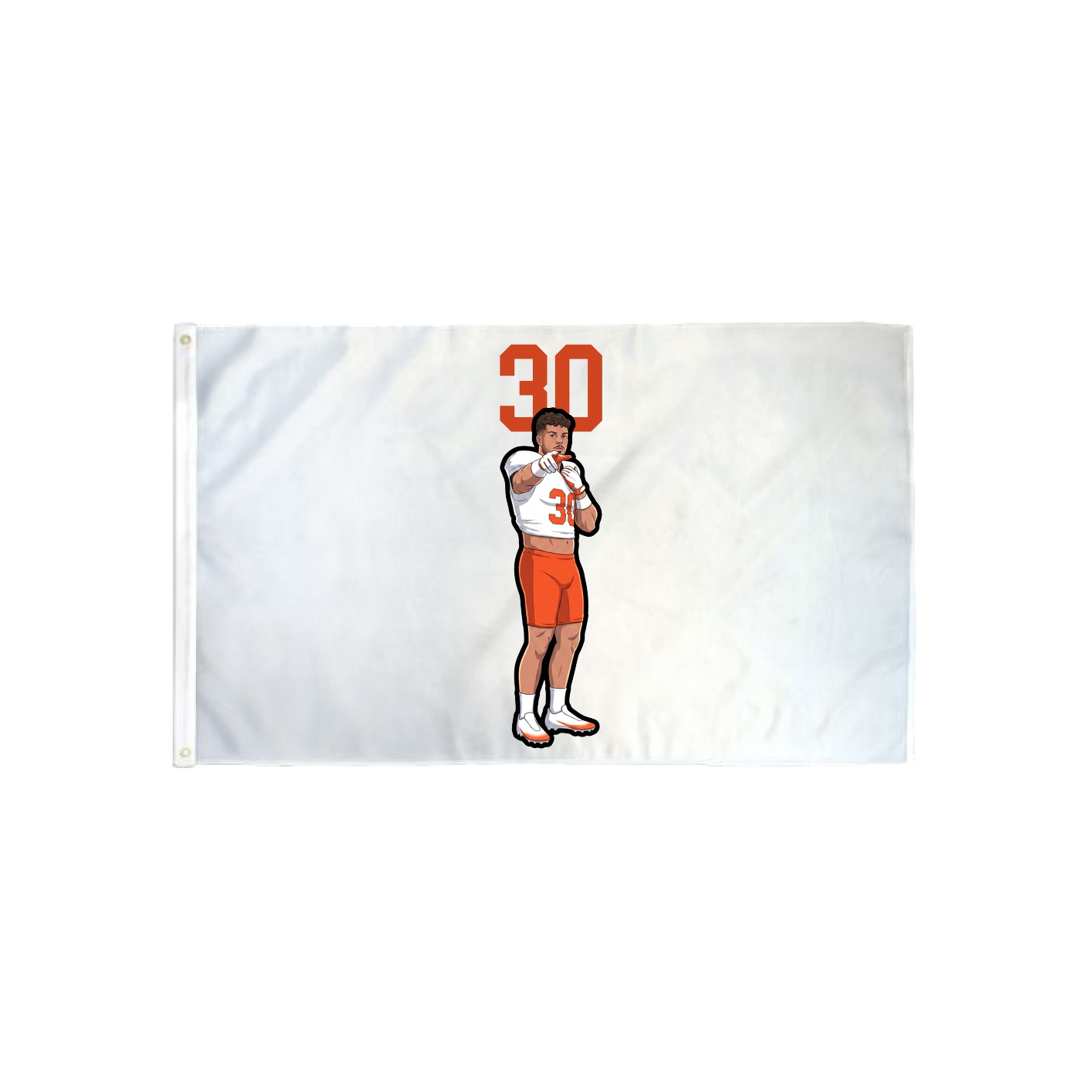 3x5 Flag — Number Top in Classic