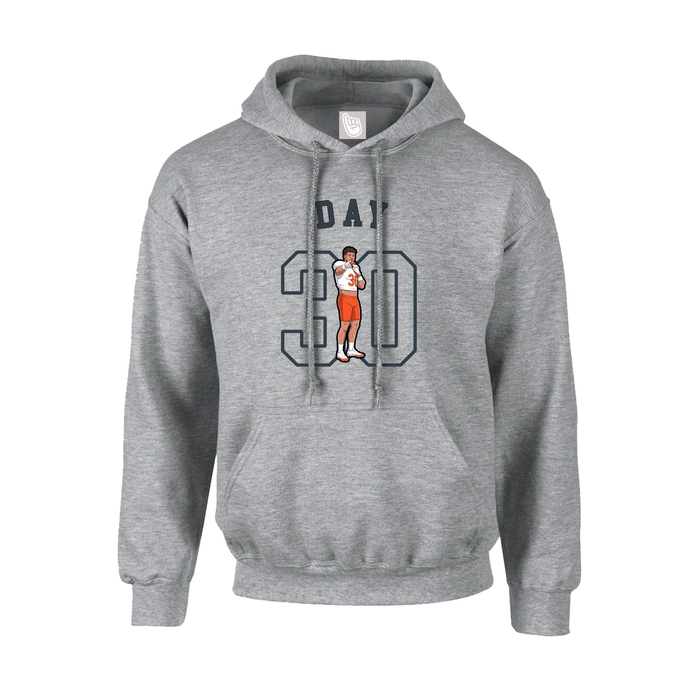 Hoodie — Shirsey Arch in Grey