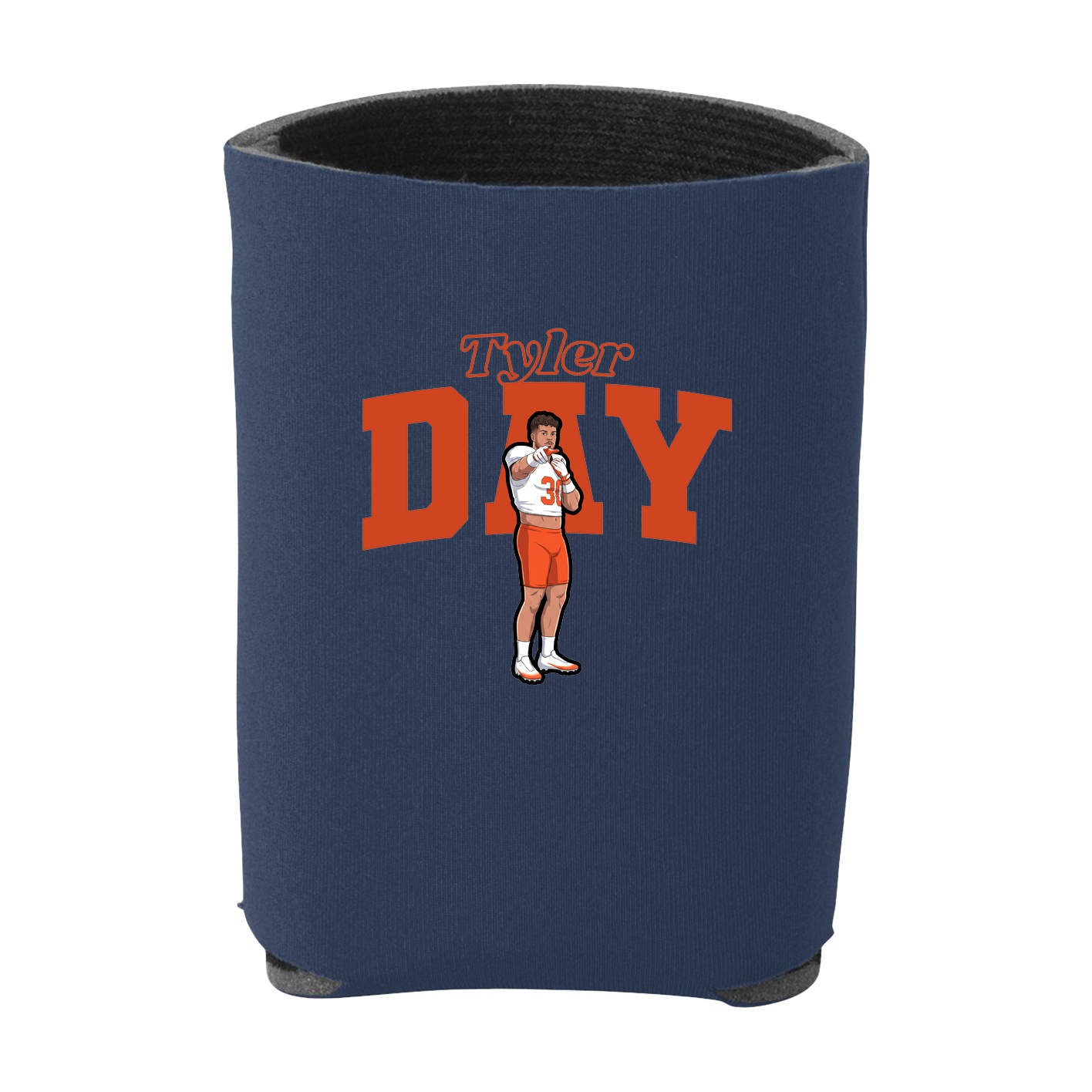 Can Holder — Name Arch in Navy