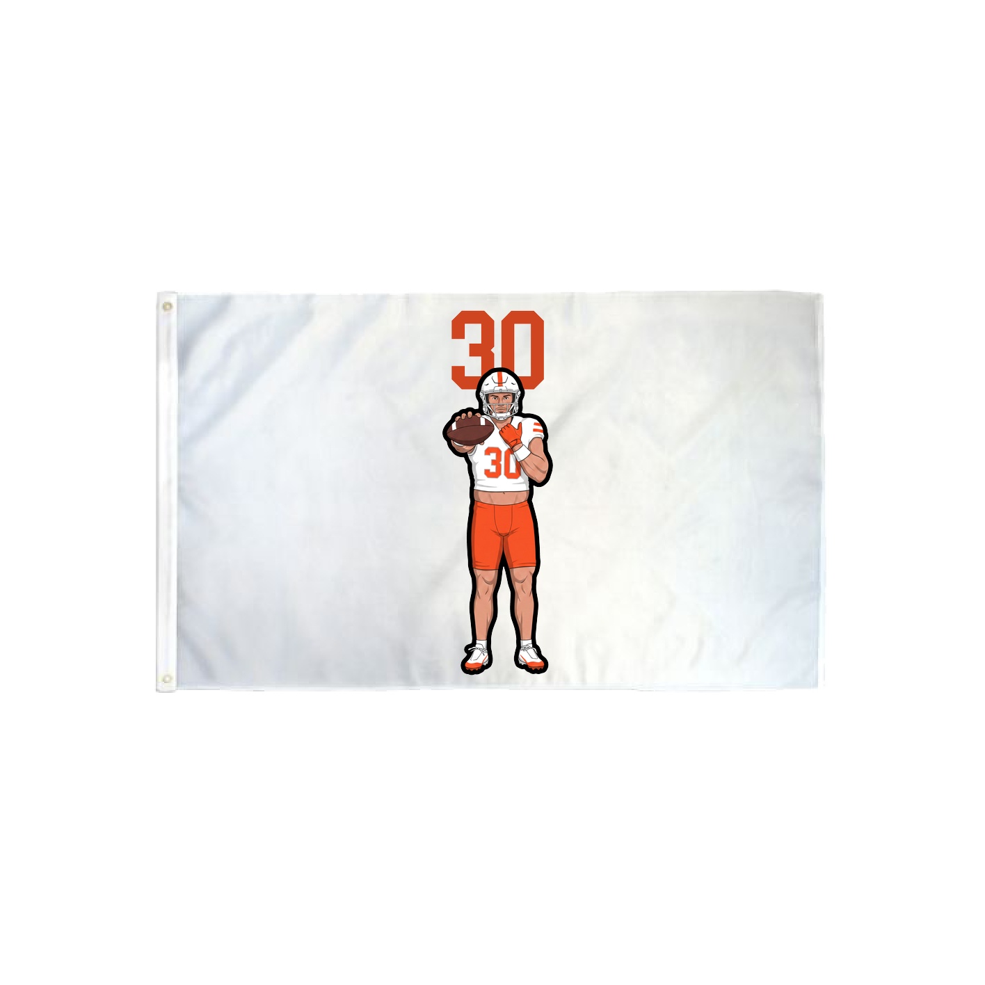 3x5 Flag — Number Top in Classic