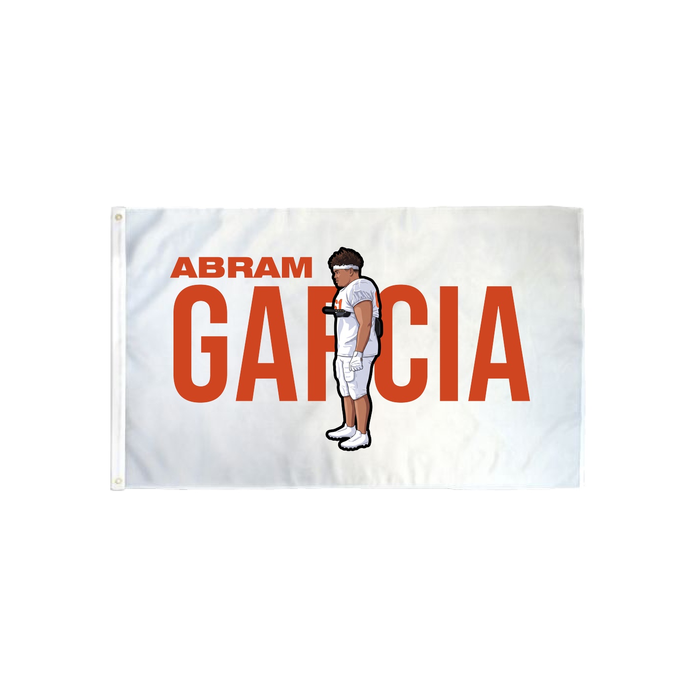 3x5 Flag — Player Name in Classic