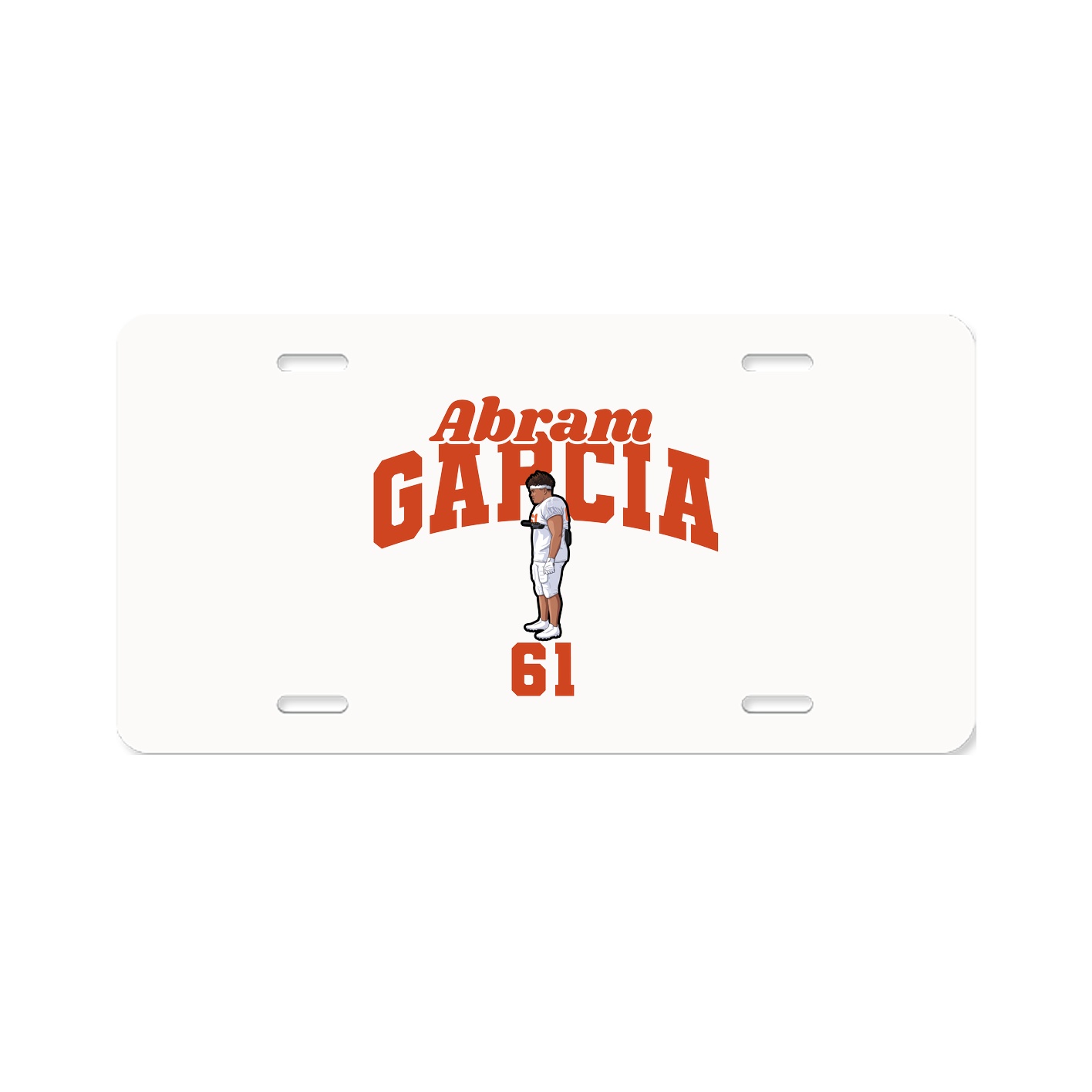 License Plate — Signature Arch in Classic