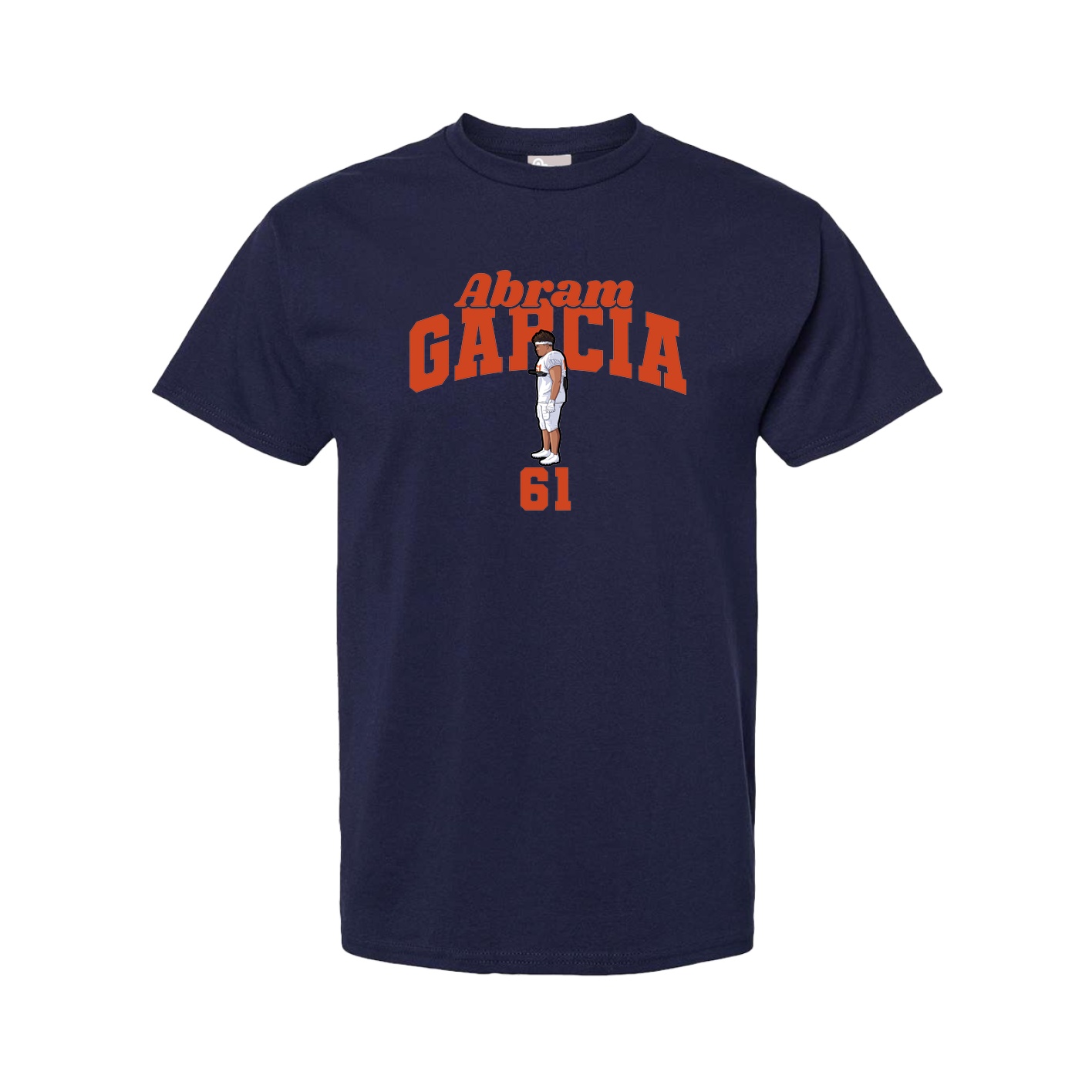 Tee — Signature Arch in Navy