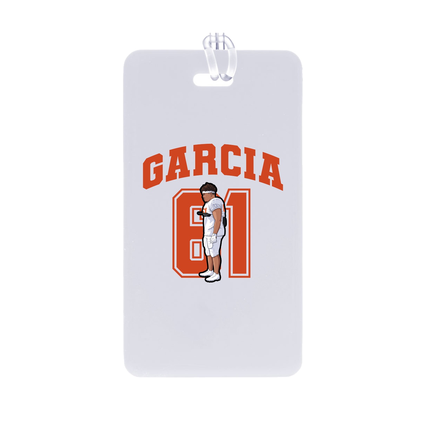 Bag Tag — Number in Classic