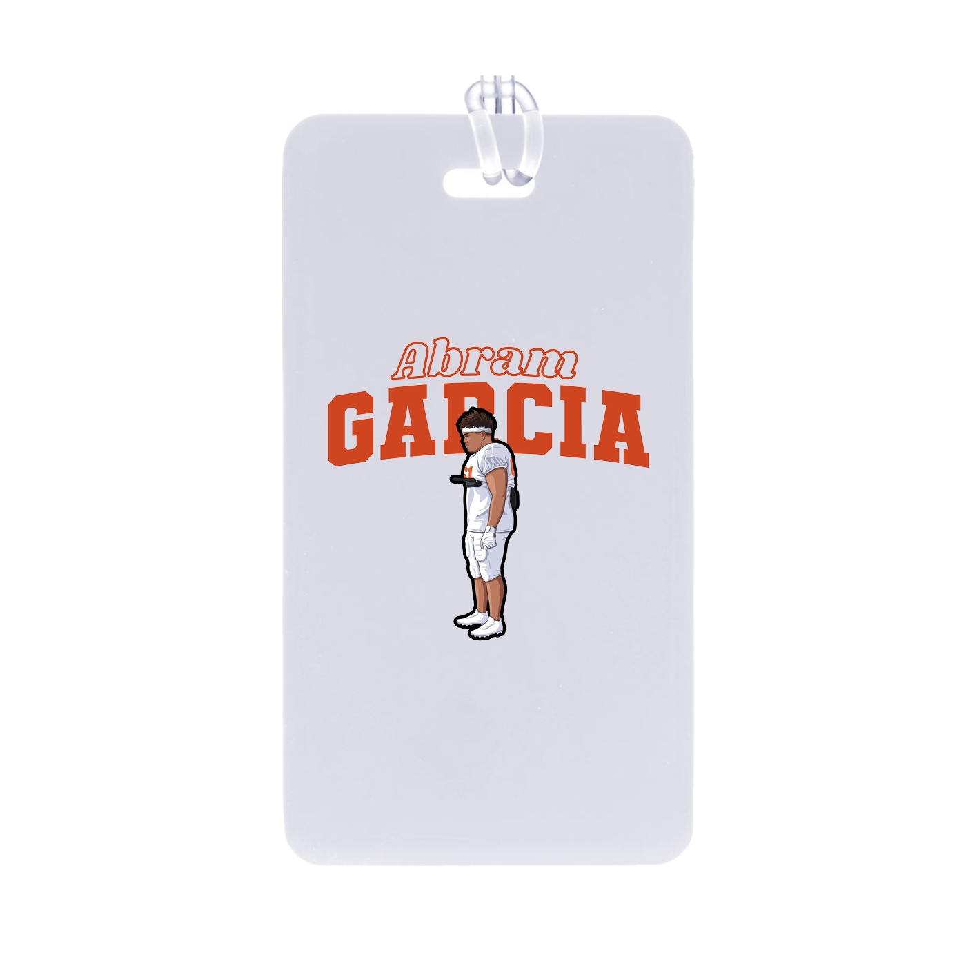 Bag Tag — Name Arch in Classic