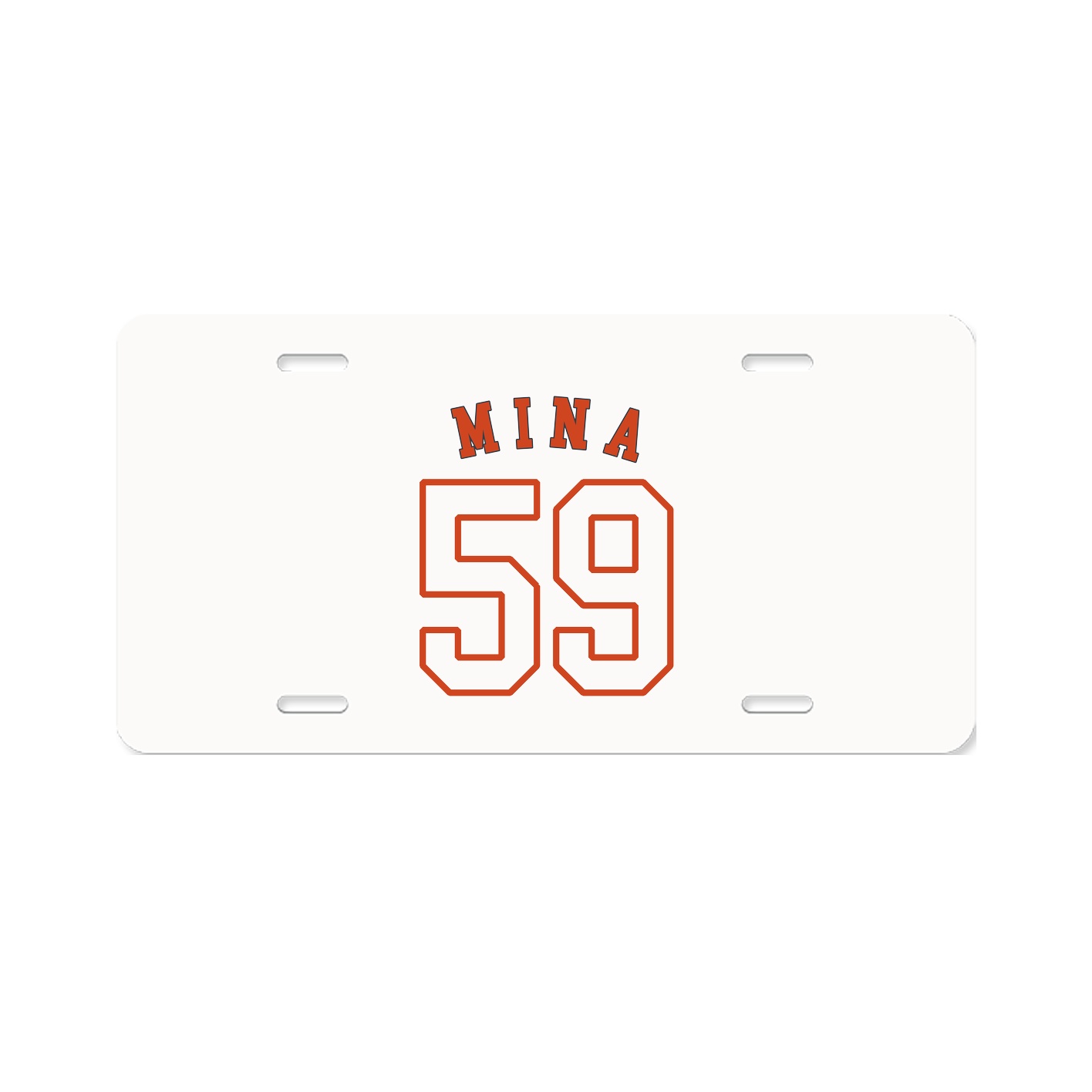 License Plate — Shirsey Arch in Classic