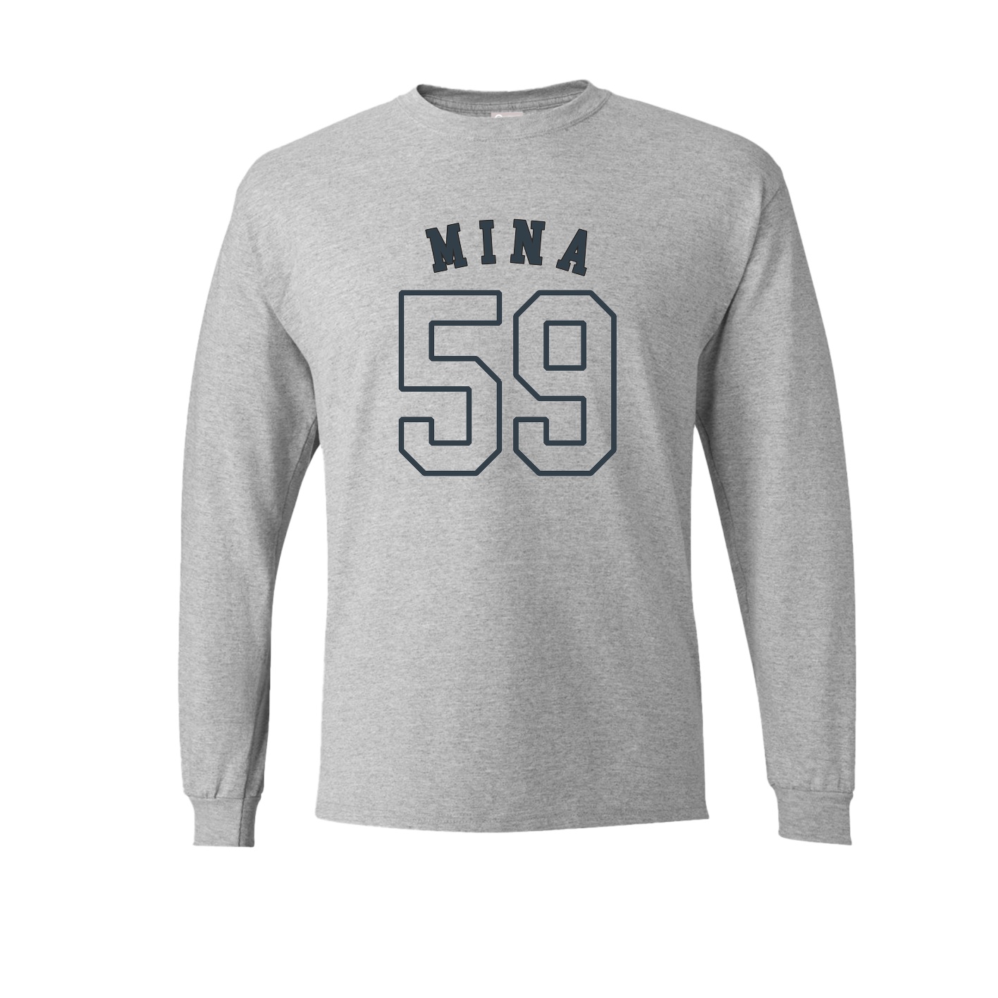Long Sleeve Tee — Shirsey Arch in Grey