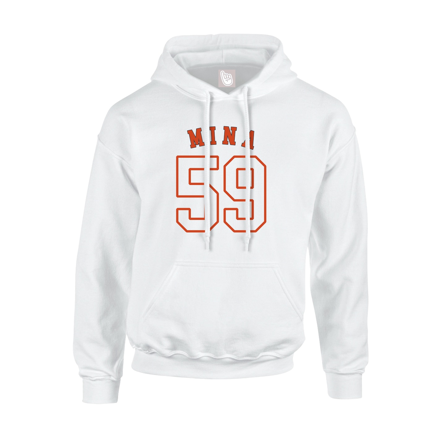 Hoodie — Shirsey Arch in White