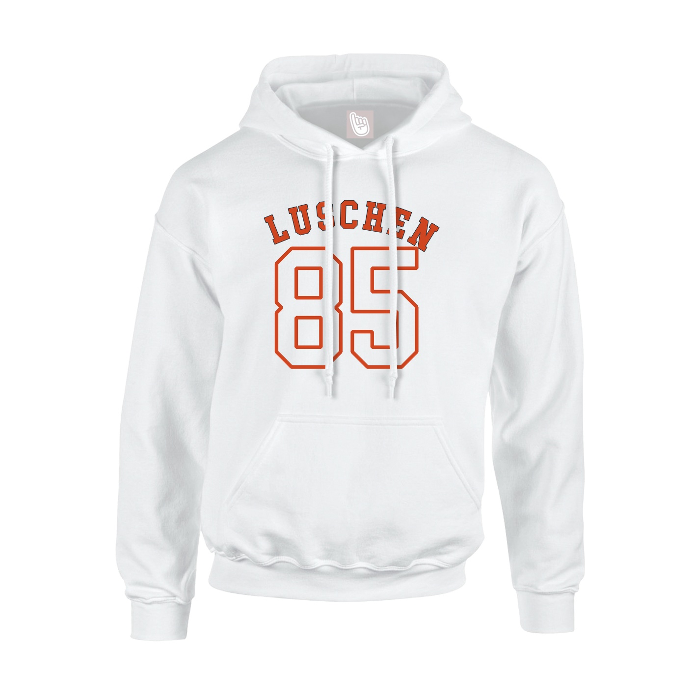Hoodie — Shirsey Arch in White