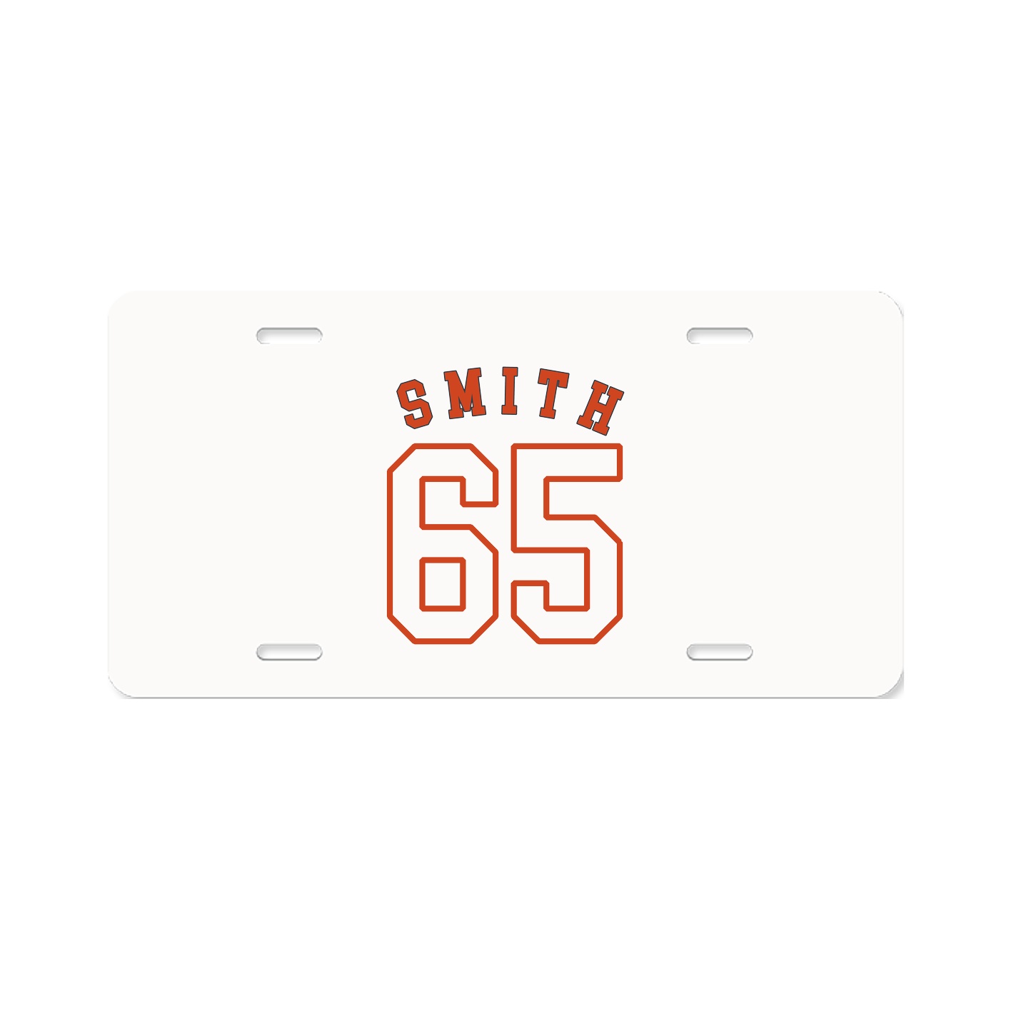 License Plate — Shirsey Arch in Classic