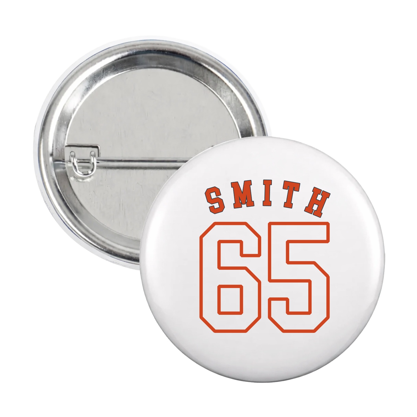 Game Day Button — Shirsey Arch in White