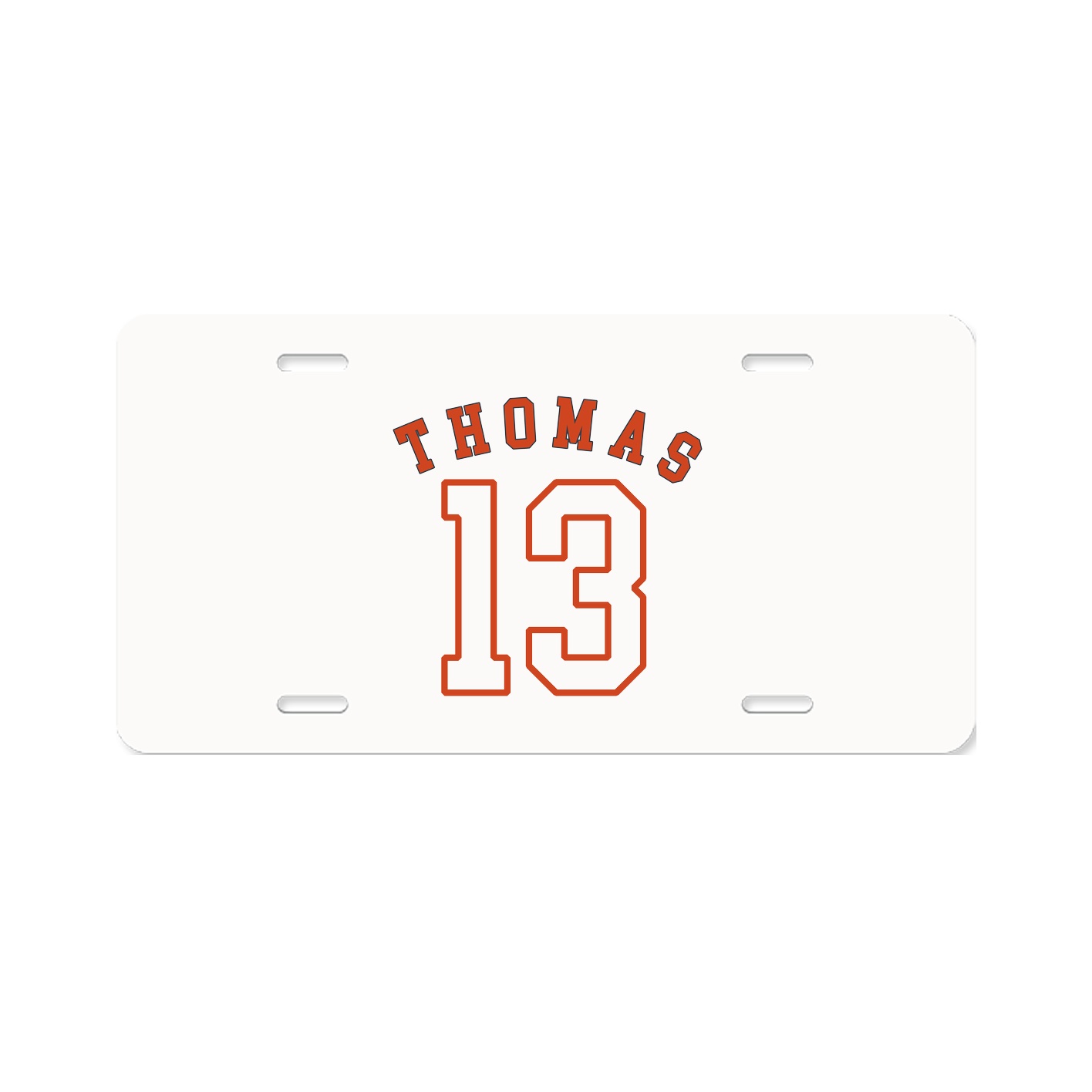 License Plate — Shirsey Arch in Classic