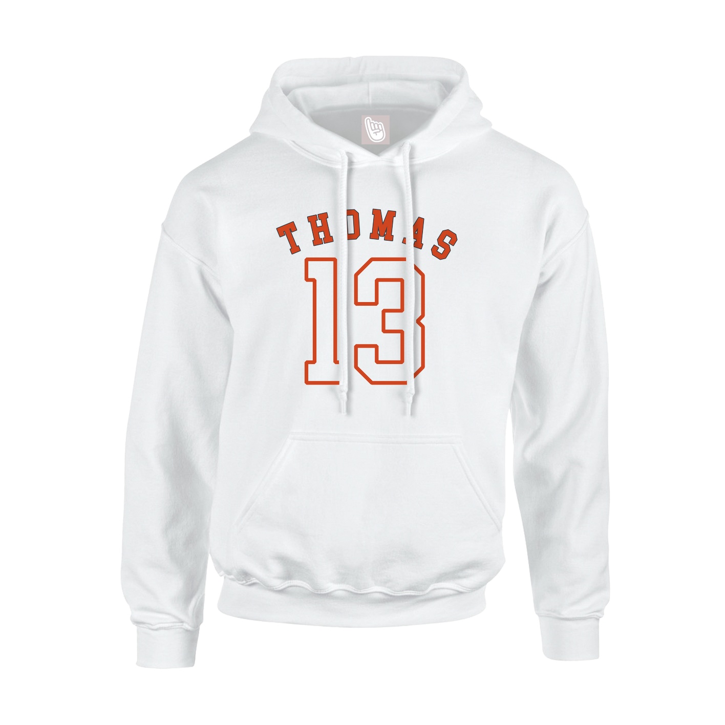 Hoodie — Shirsey Arch in White