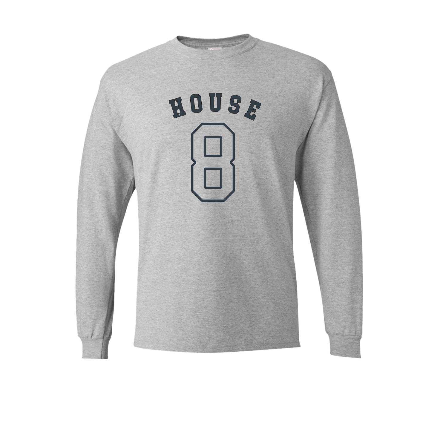 Long Sleeve Tee — Shirsey Arch in Grey