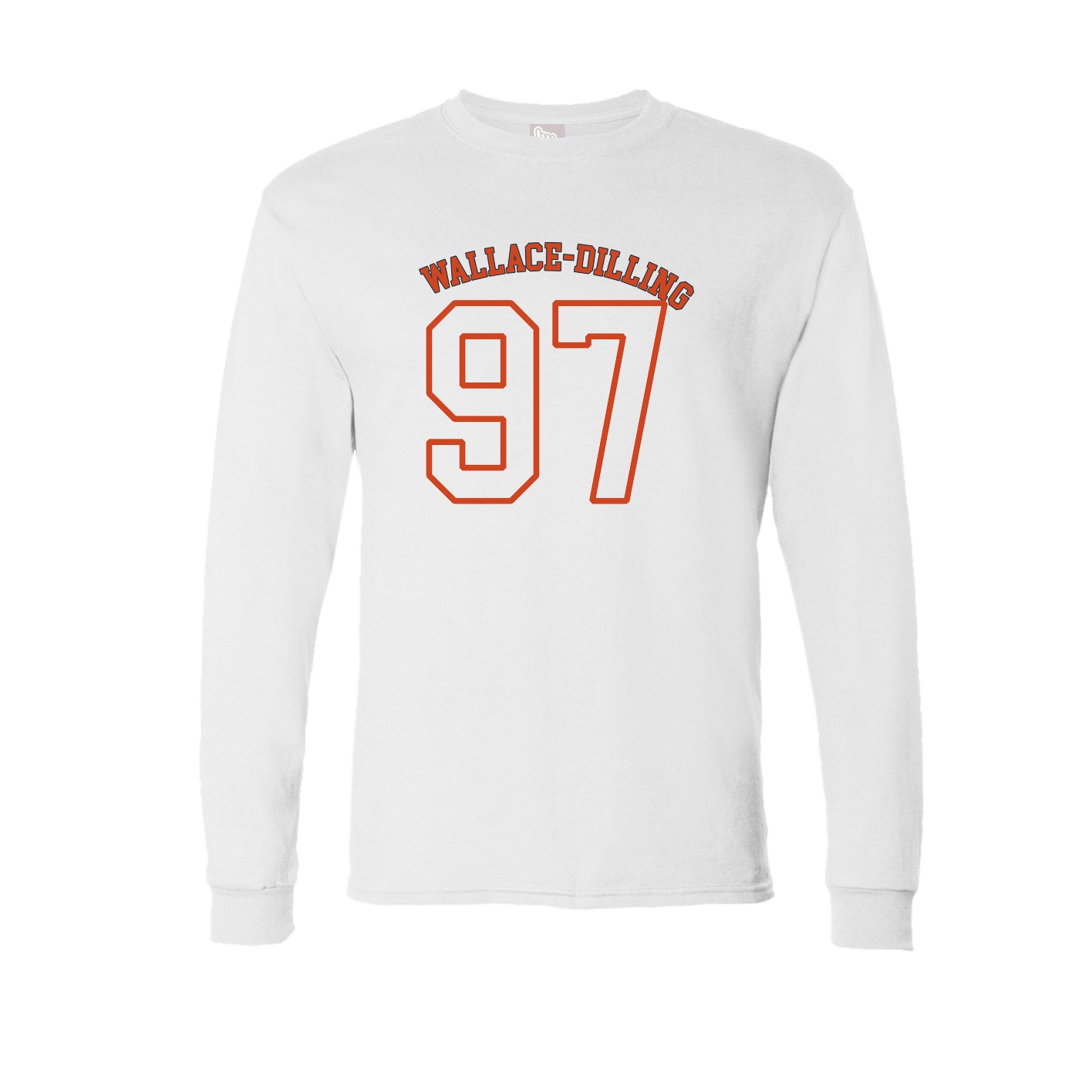 Long Sleeve Tee — Shirsey Arch in White