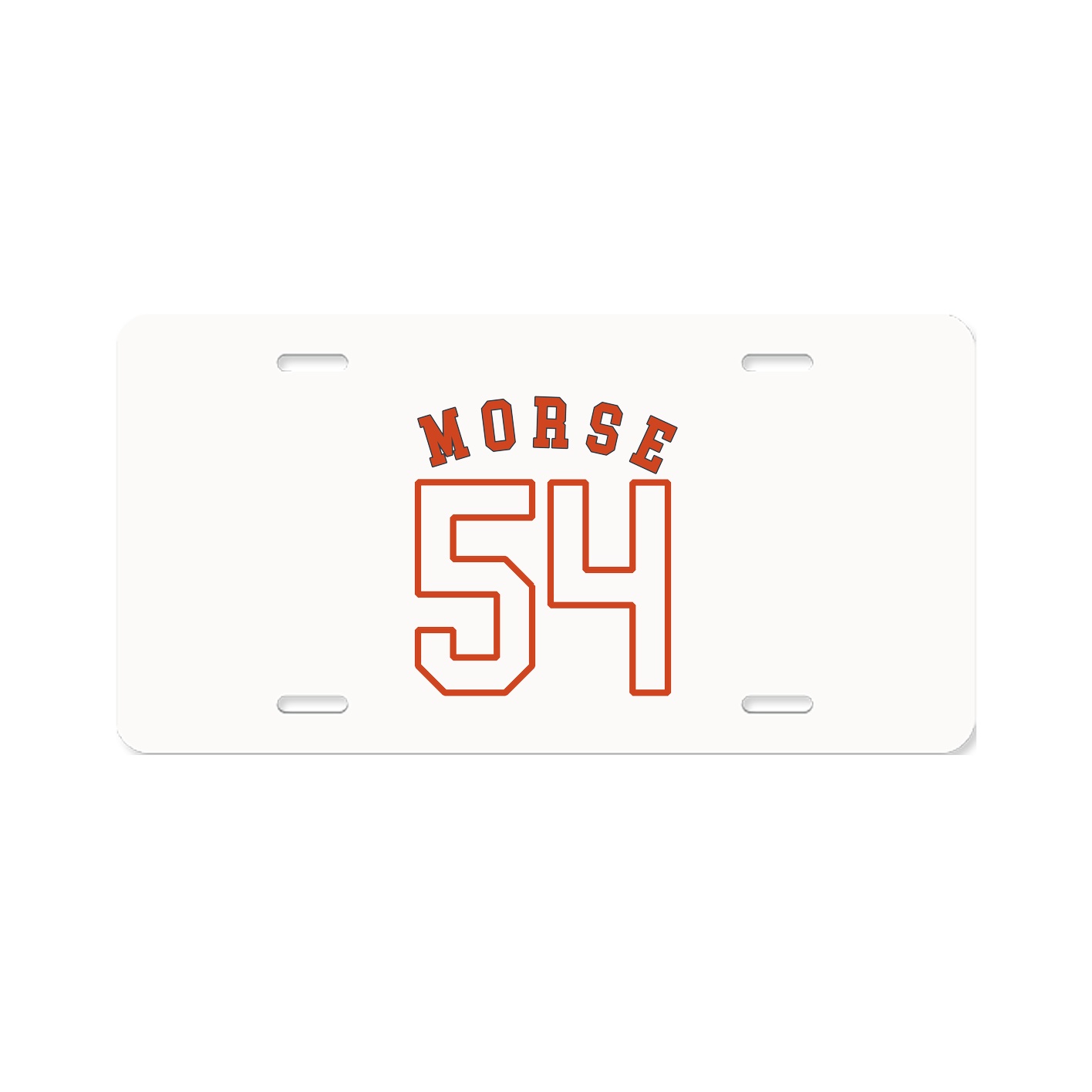 License Plate — Shirsey Arch in Classic
