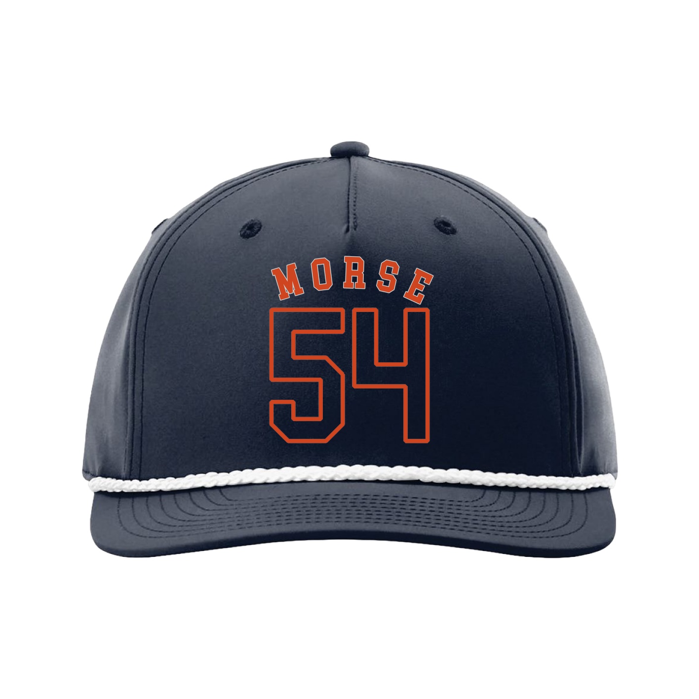 Five-Panel Classic Rope Cap — Shirsey Arch in Navy