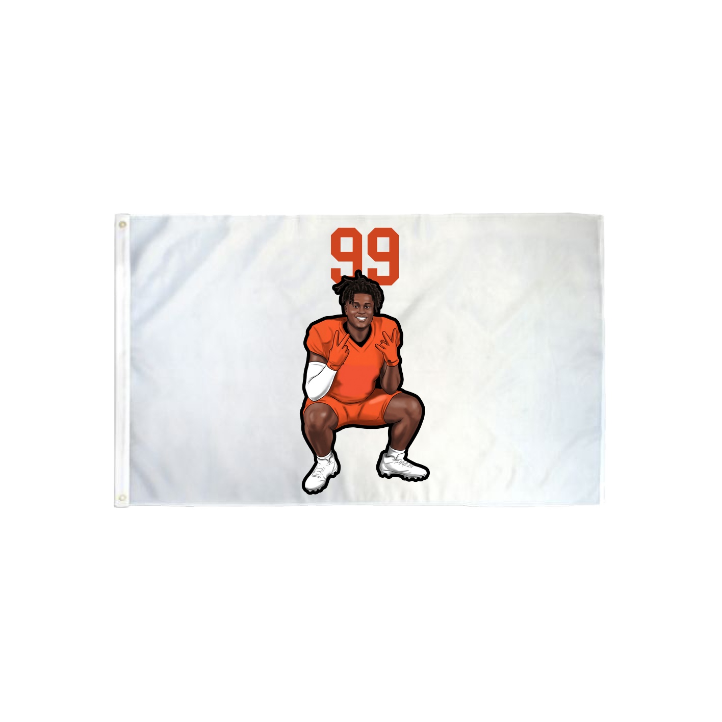 3x5 Flag — Number Top in Classic