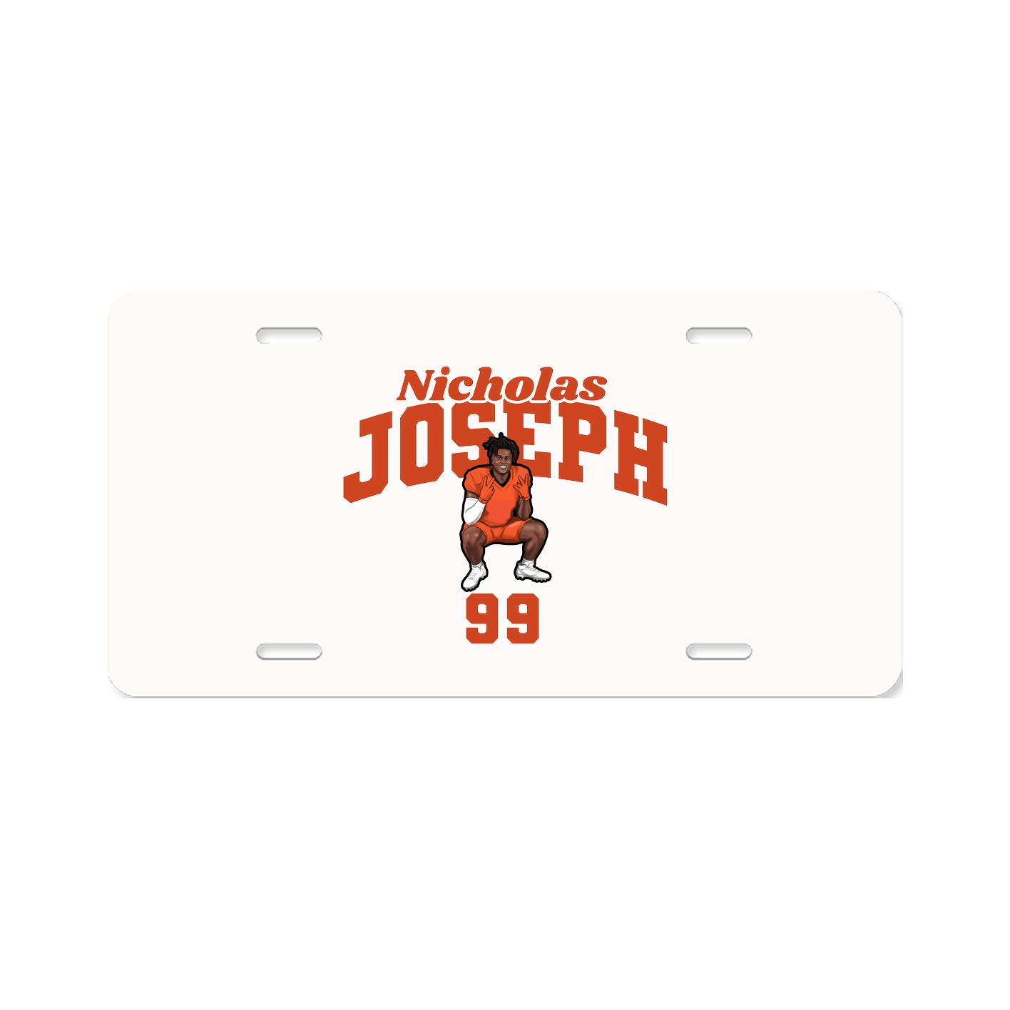 License Plate — Signature Arch in Classic