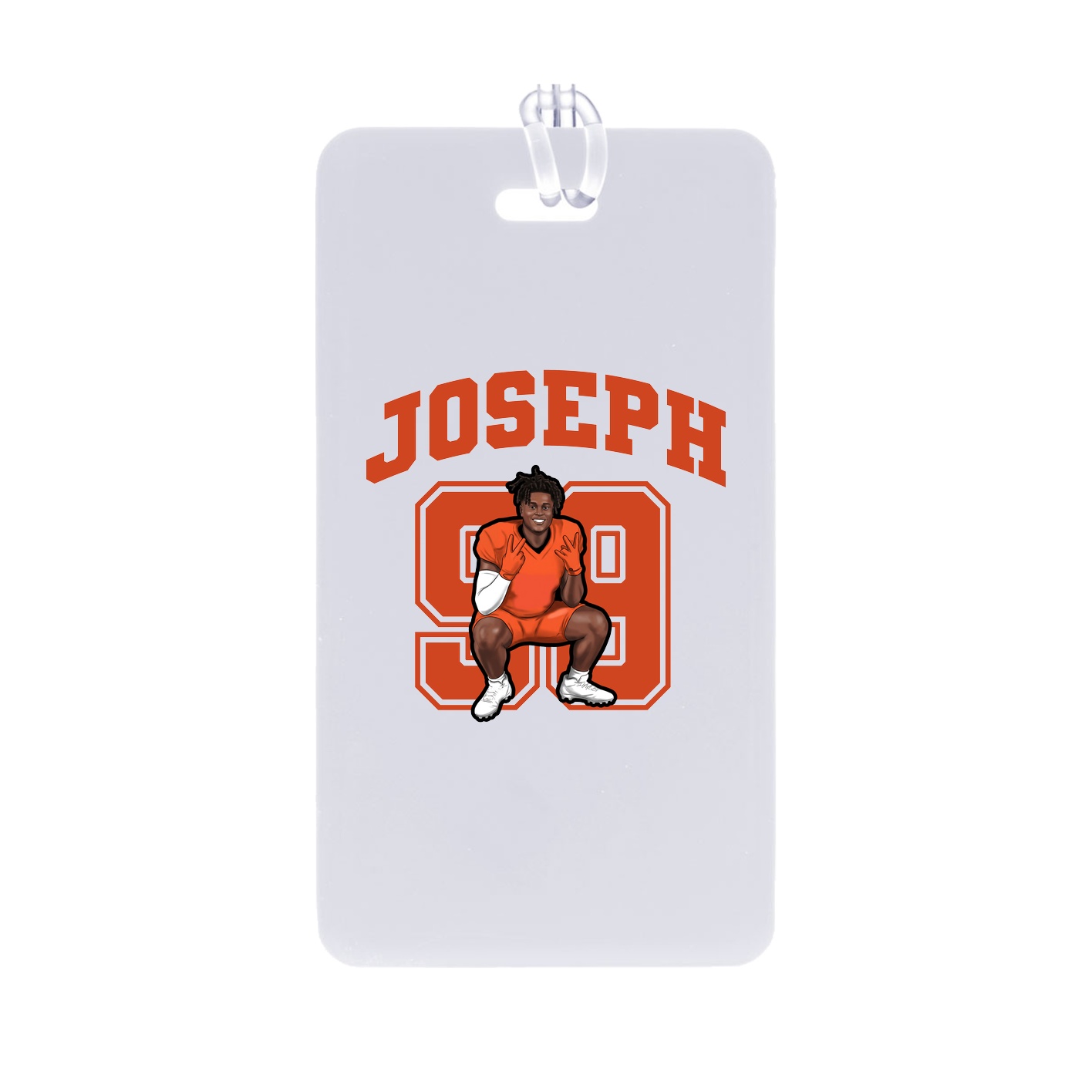 Bag Tag — Number in Classic