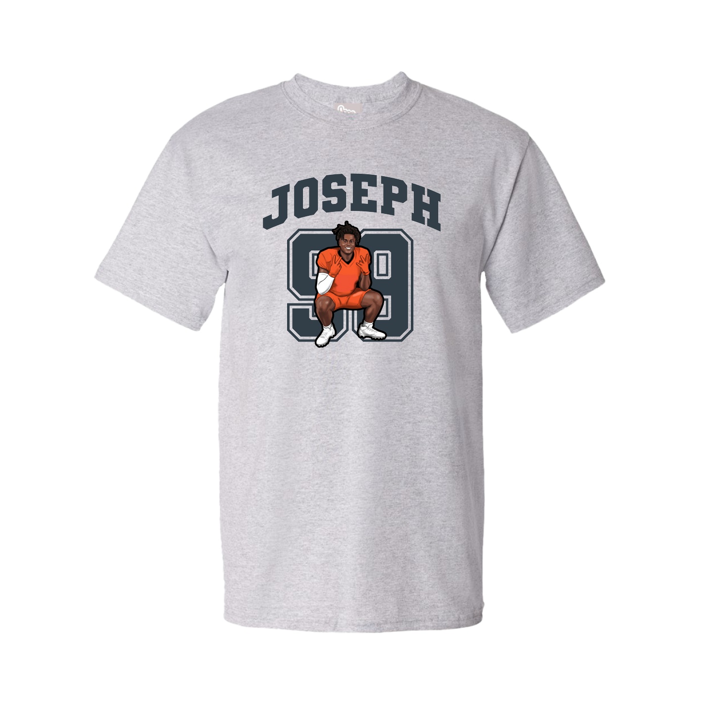 Tee — Number in Grey