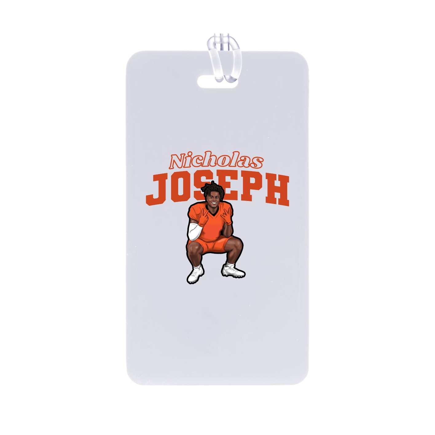 Bag Tag — Name Arch in Classic