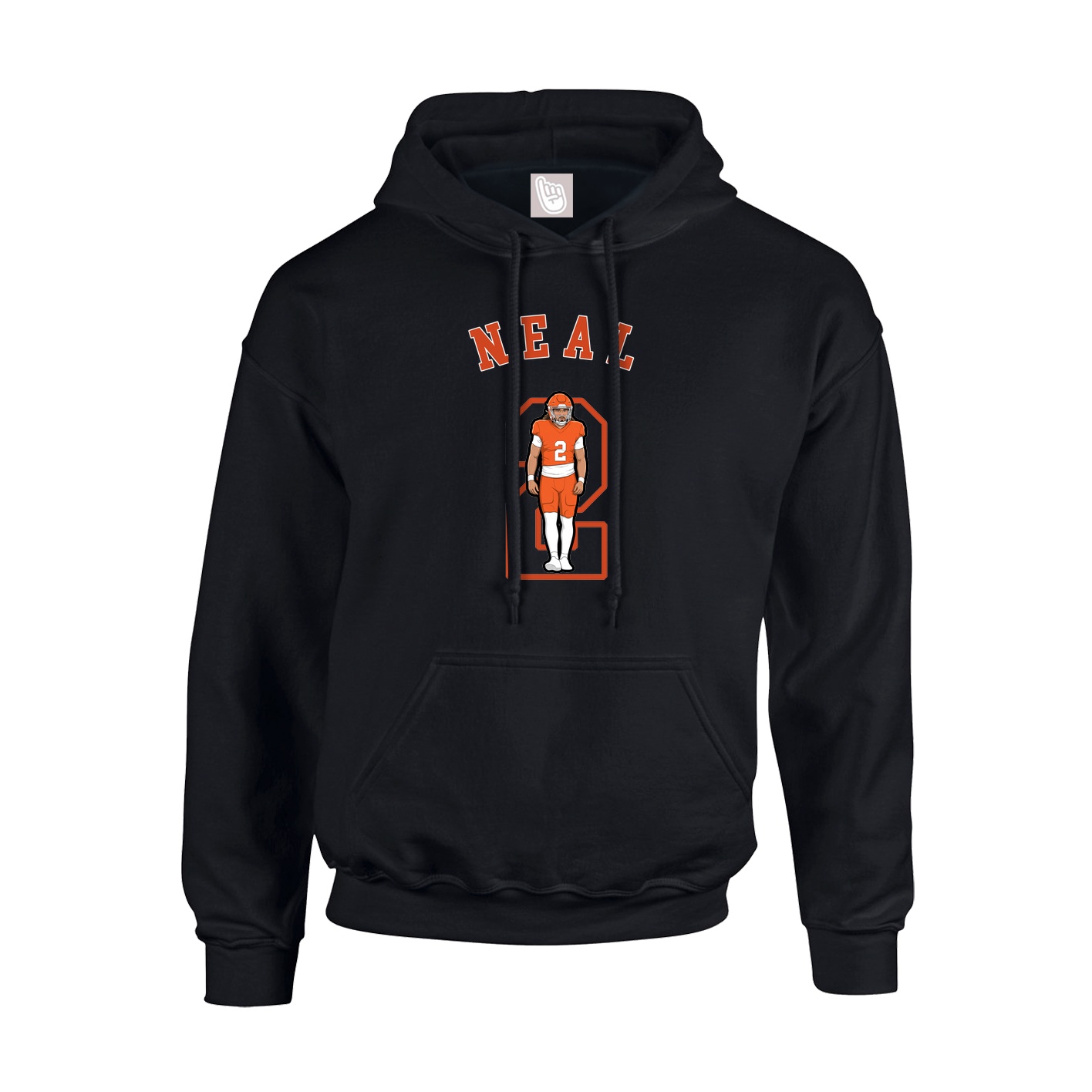 Hoodie — Shirsey Arch in Black