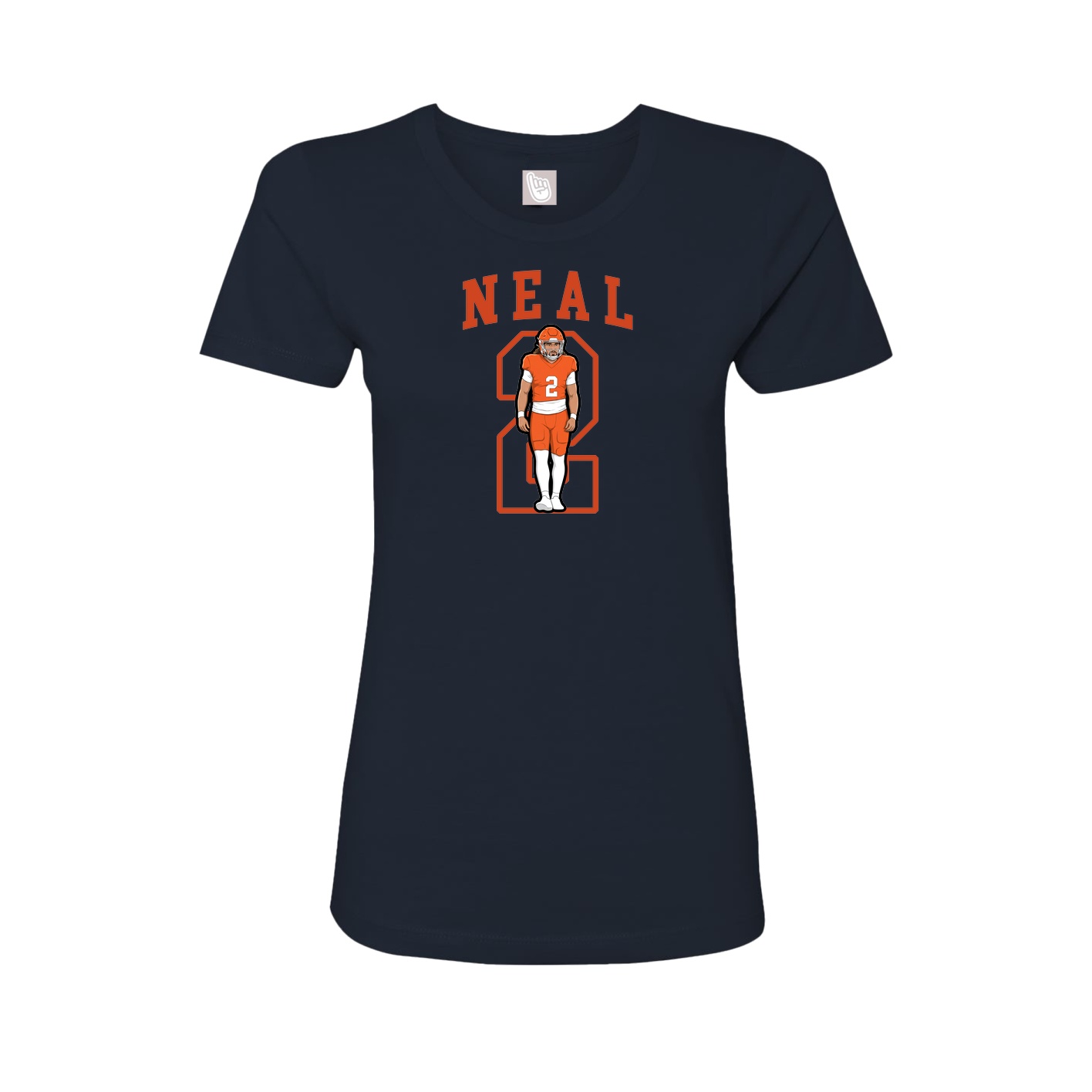 Fitted Women's Tee — Shirsey in Navy