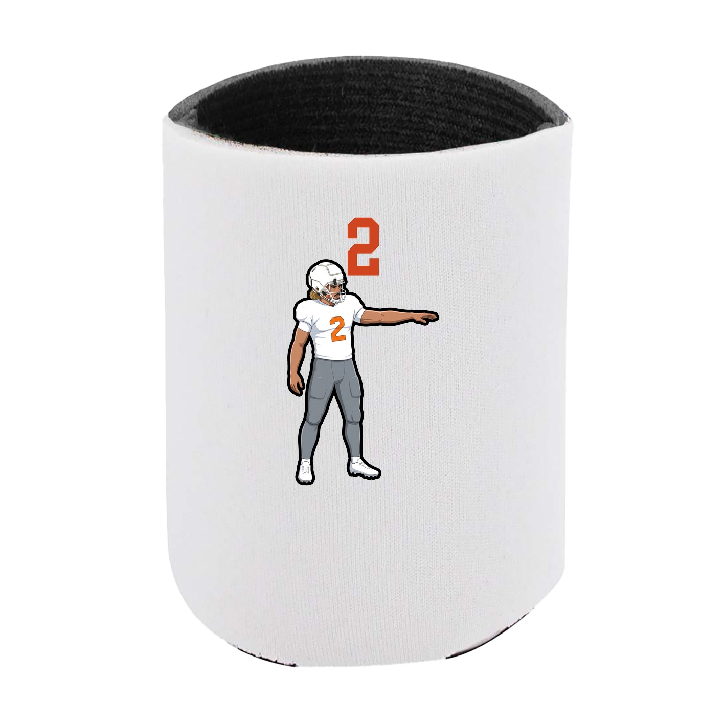Can Holder — Number Top in White