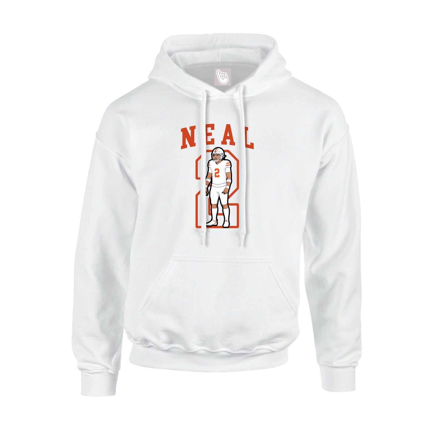 Hoodie — Shirsey in White