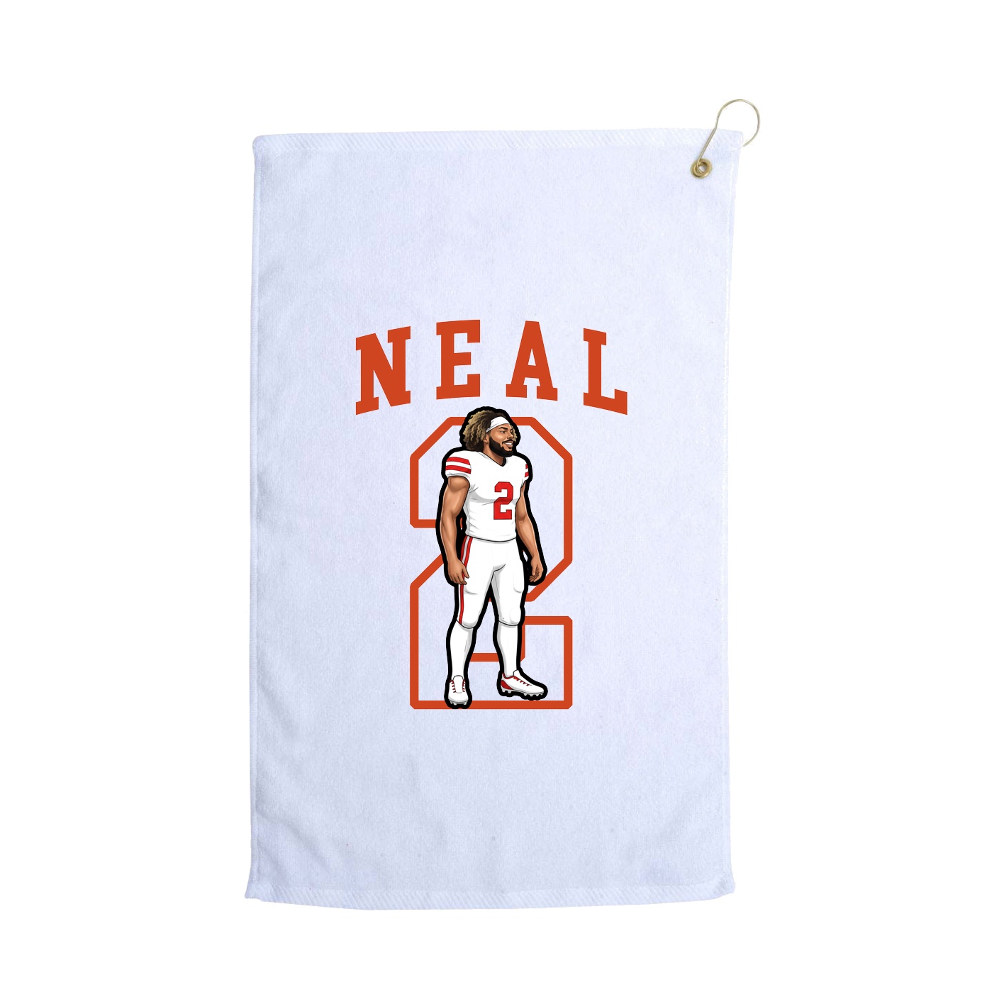 Golf Towel — Shirsey in White