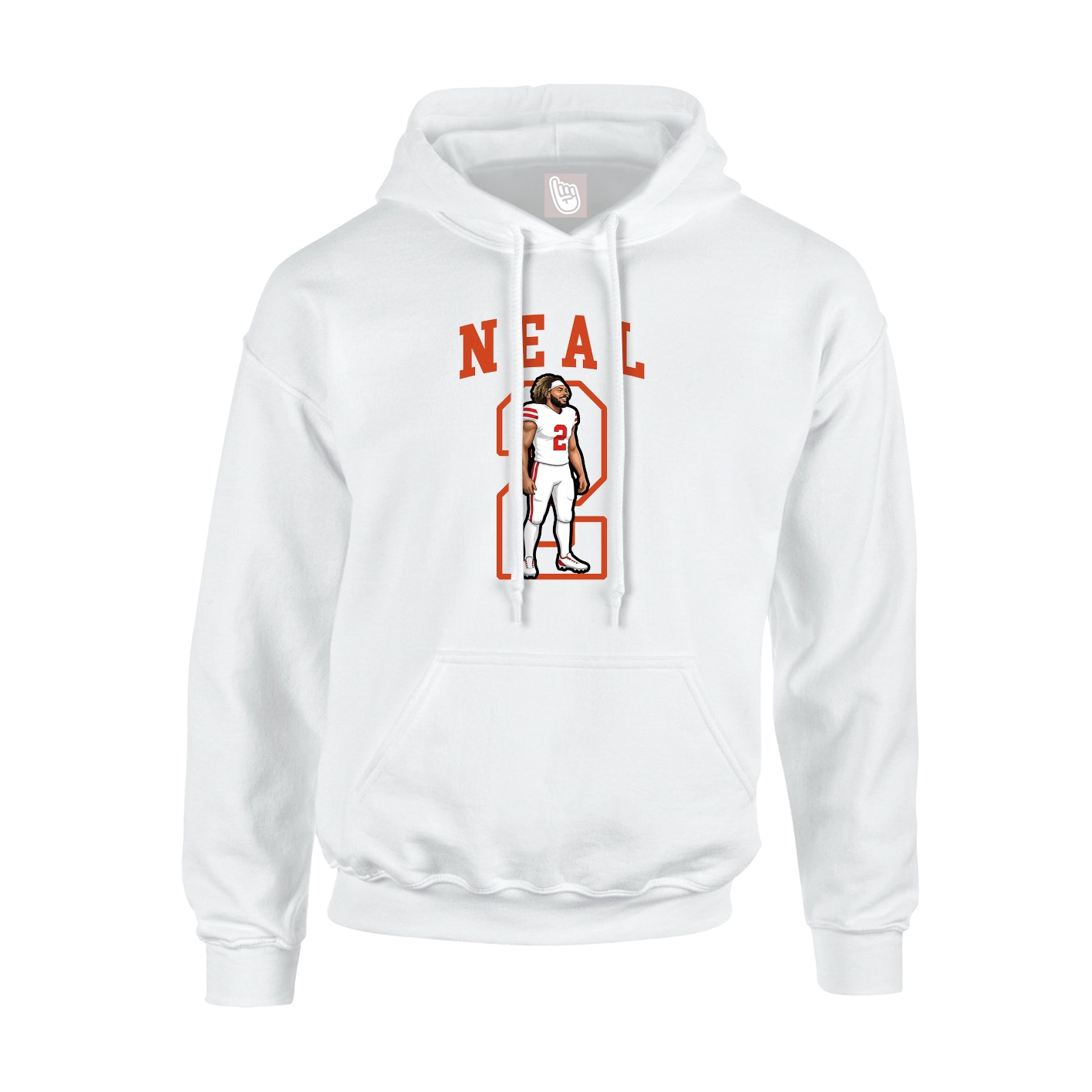 Youth Hoodie — Shirsey in White