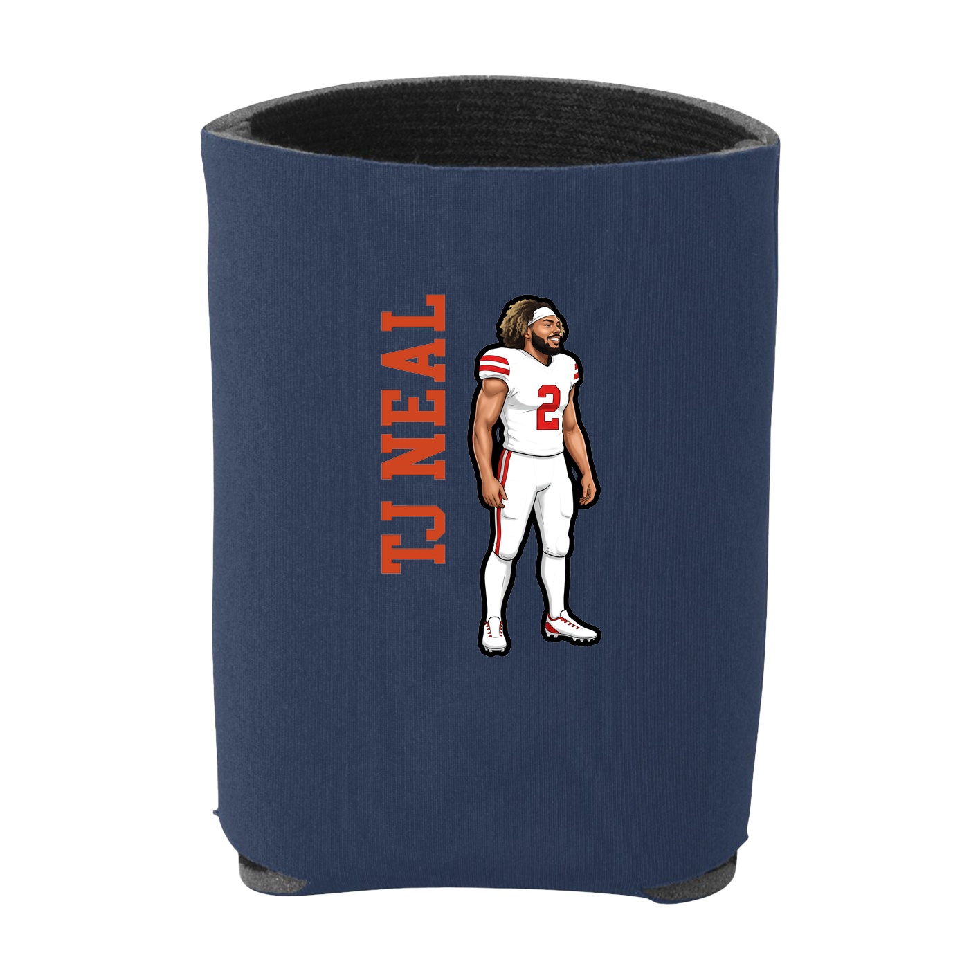 Can Holder — Name Vertical in Navy