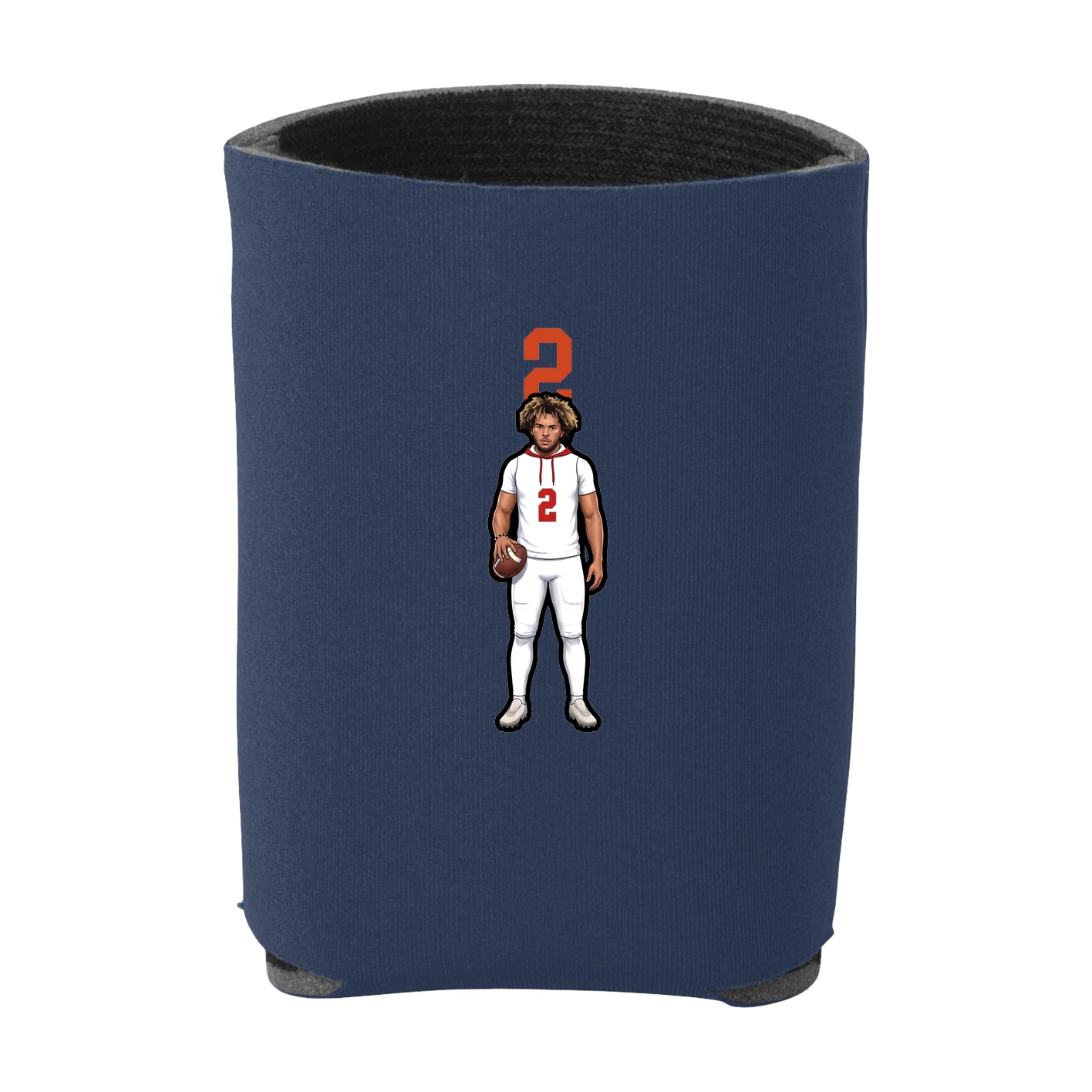 Can Holder — Number Top in Navy