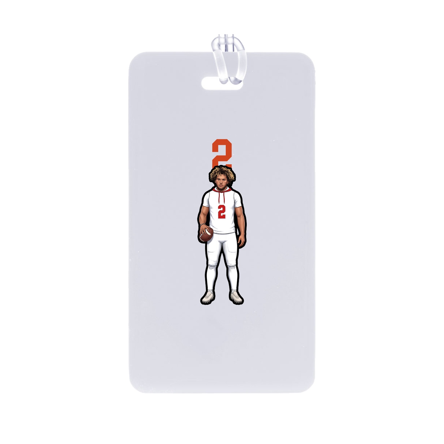 Bag Tag — Number Top in Classic